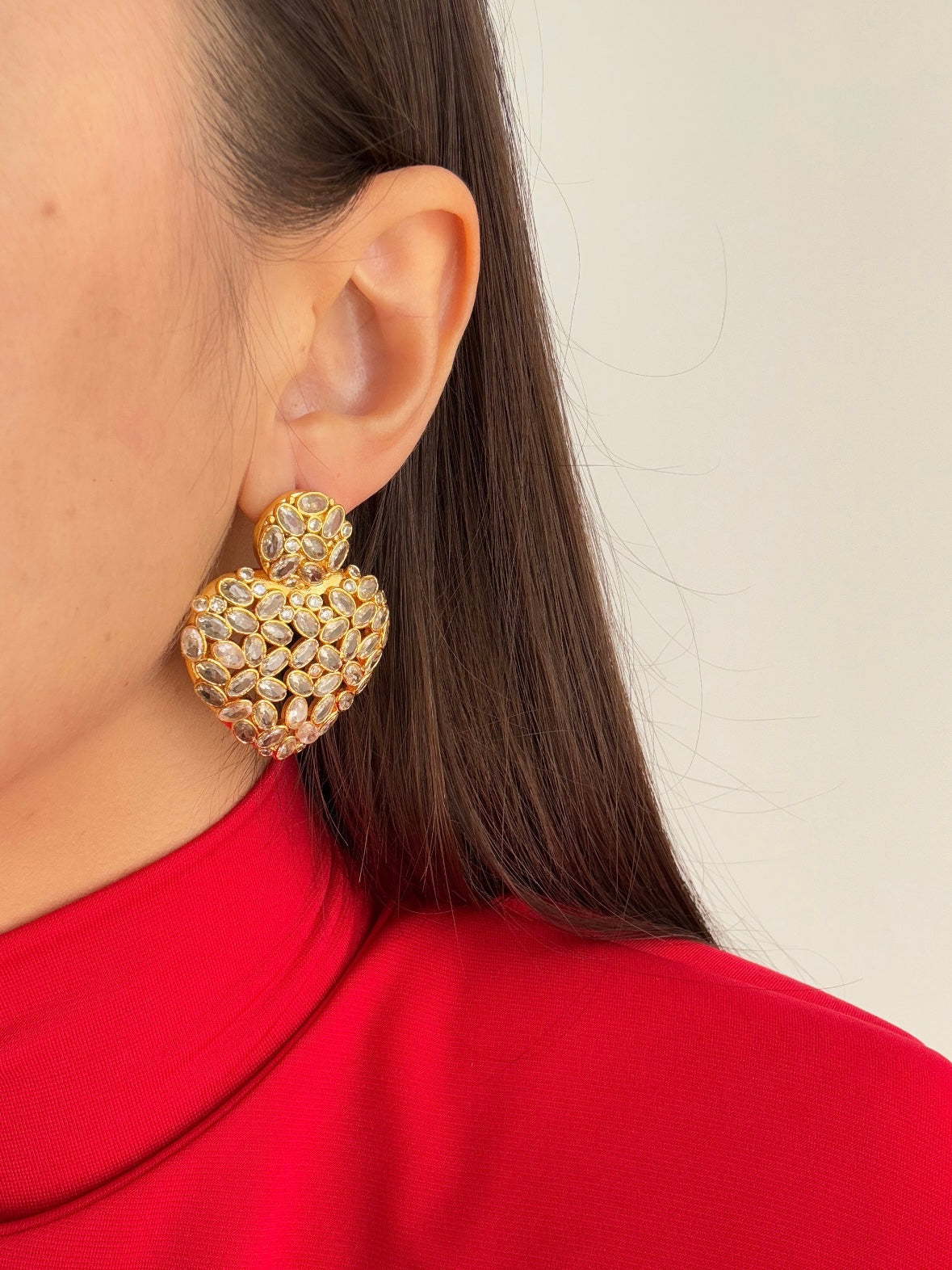 KALP MODEL ALTIN KAPLAMA KÜPE