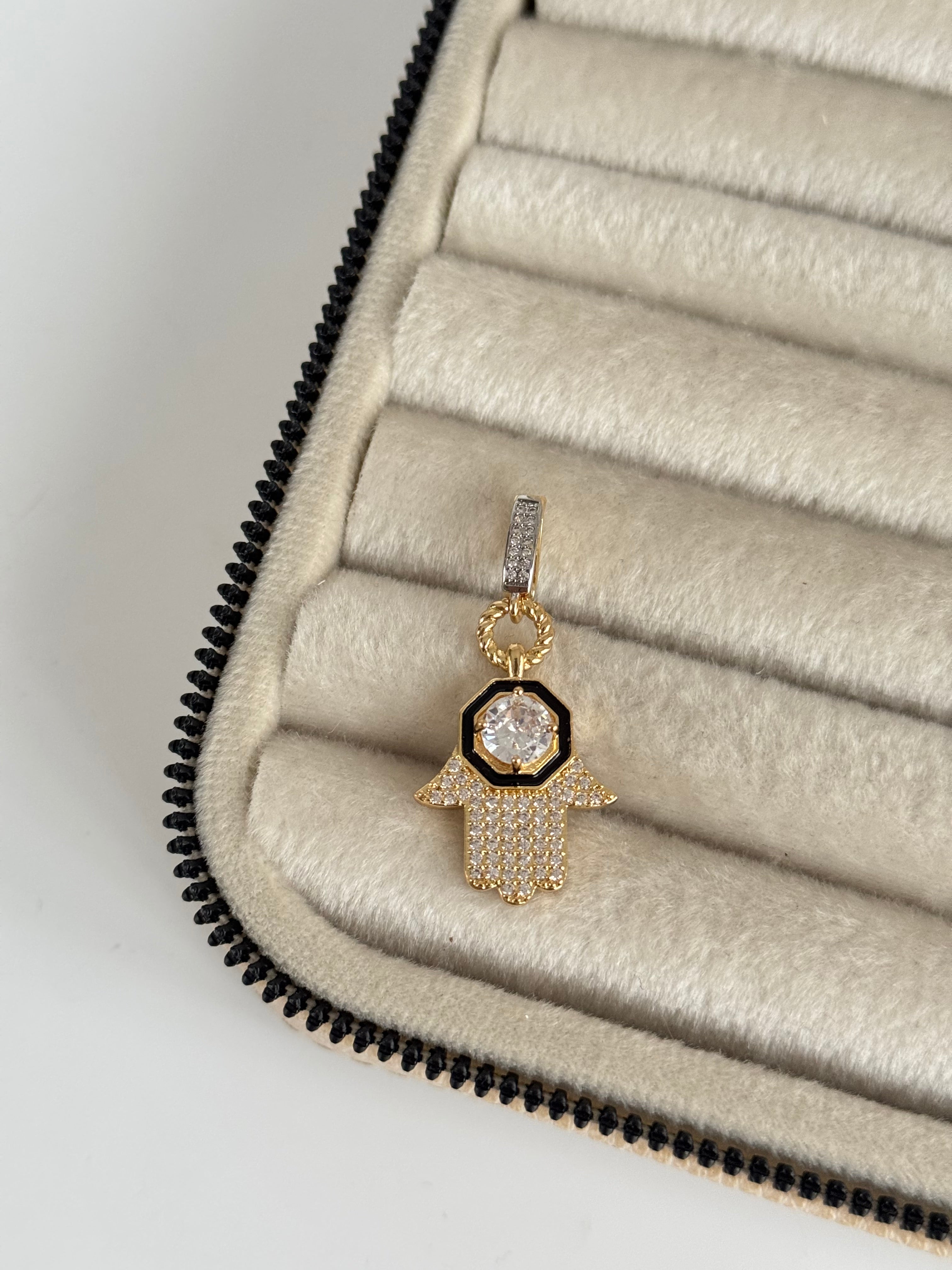 İTHAL FATIMA ANA ELİ GOLD CHARM