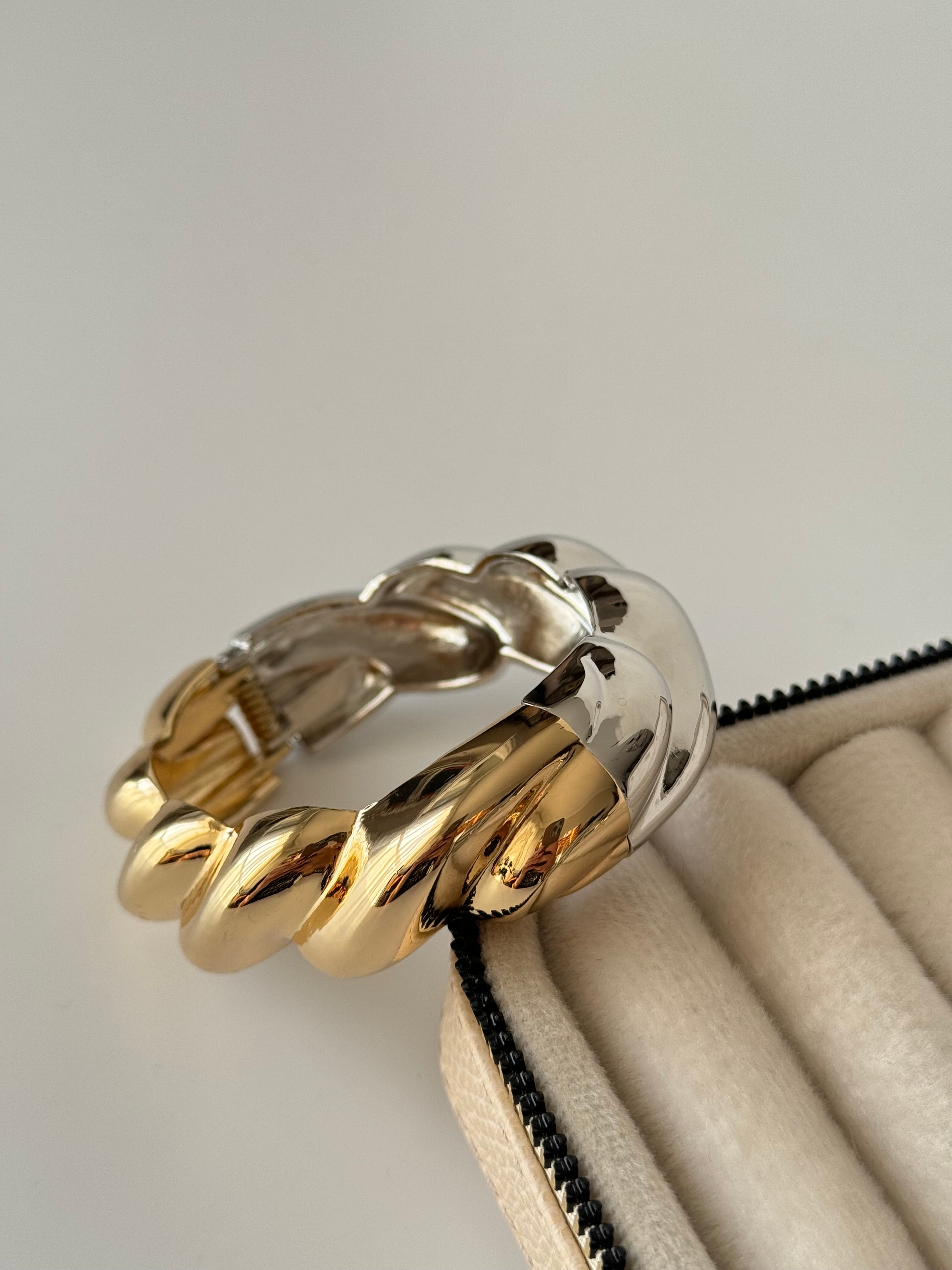 İTHAL ÇİFT RENK KELEPÇE BİLEZİK