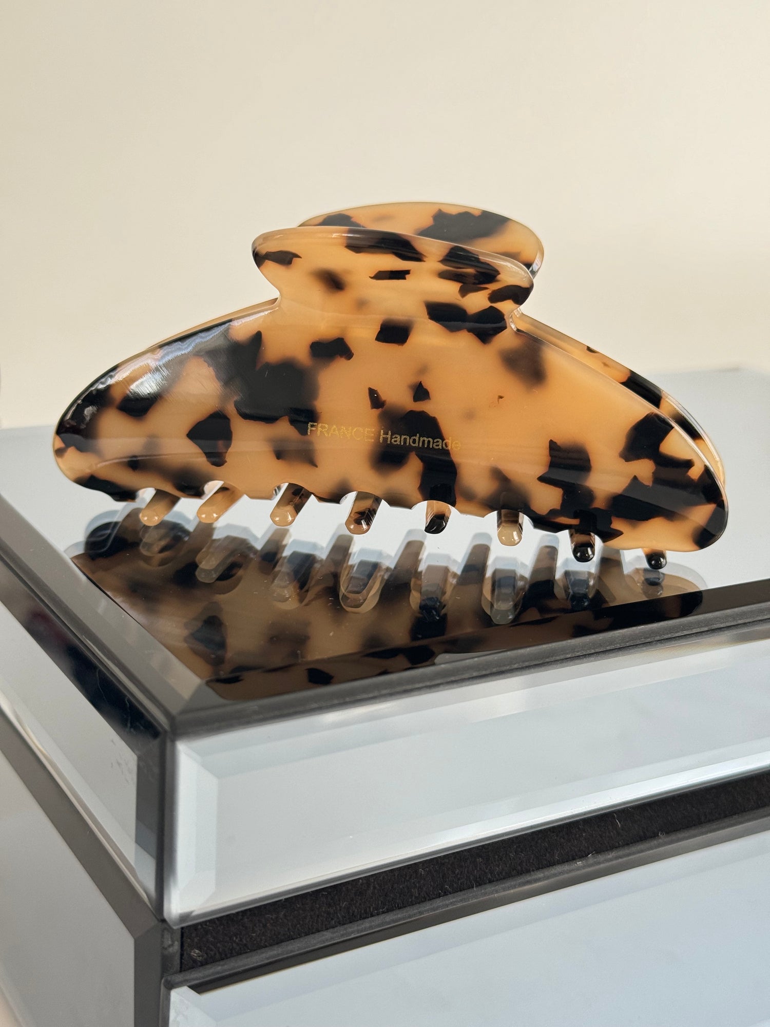 İTHAL LEOPAR KEMİK MANDAL TOKA