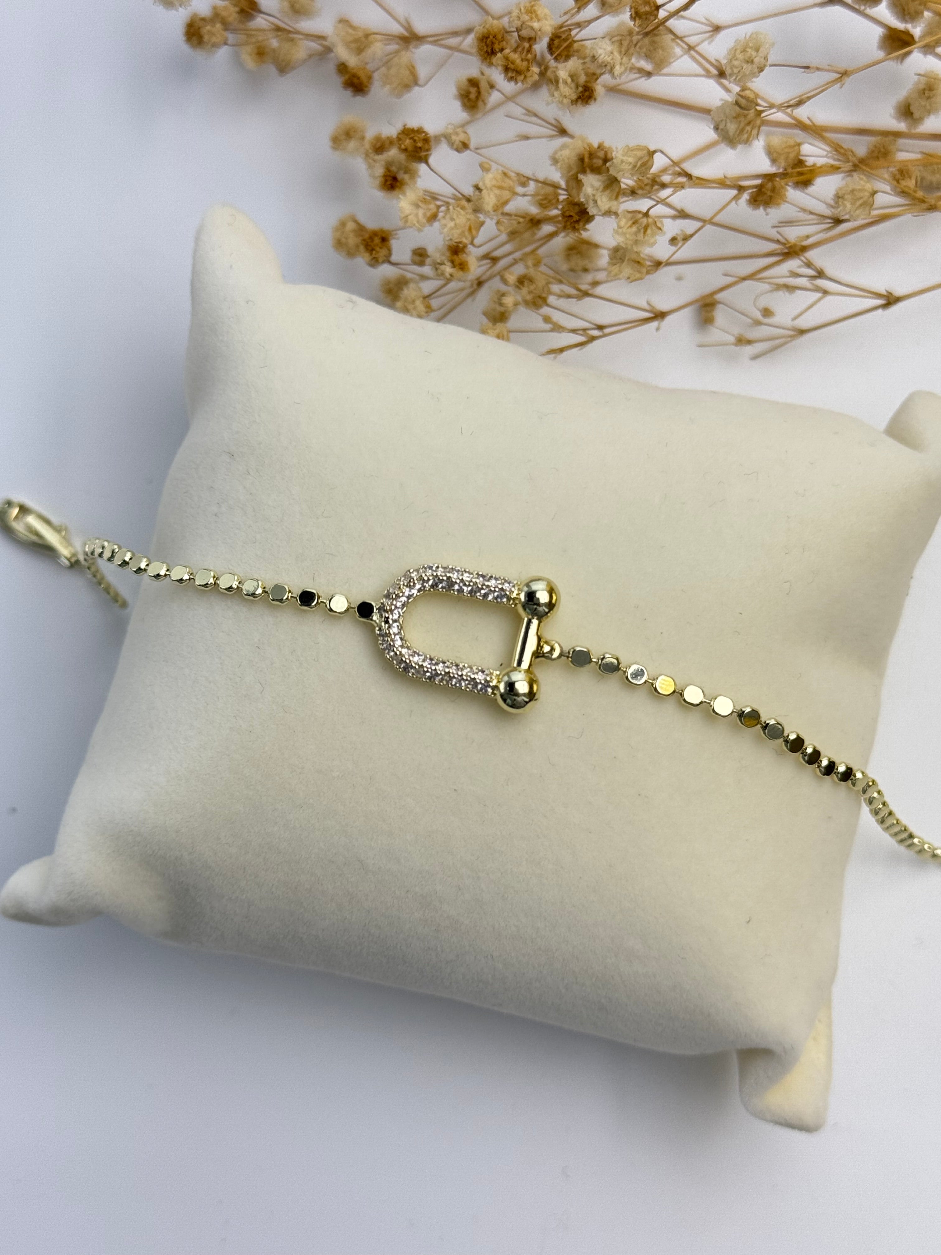 AVENA MARKA MODEL DETAYLI EZME GOLD BİLEKLİK