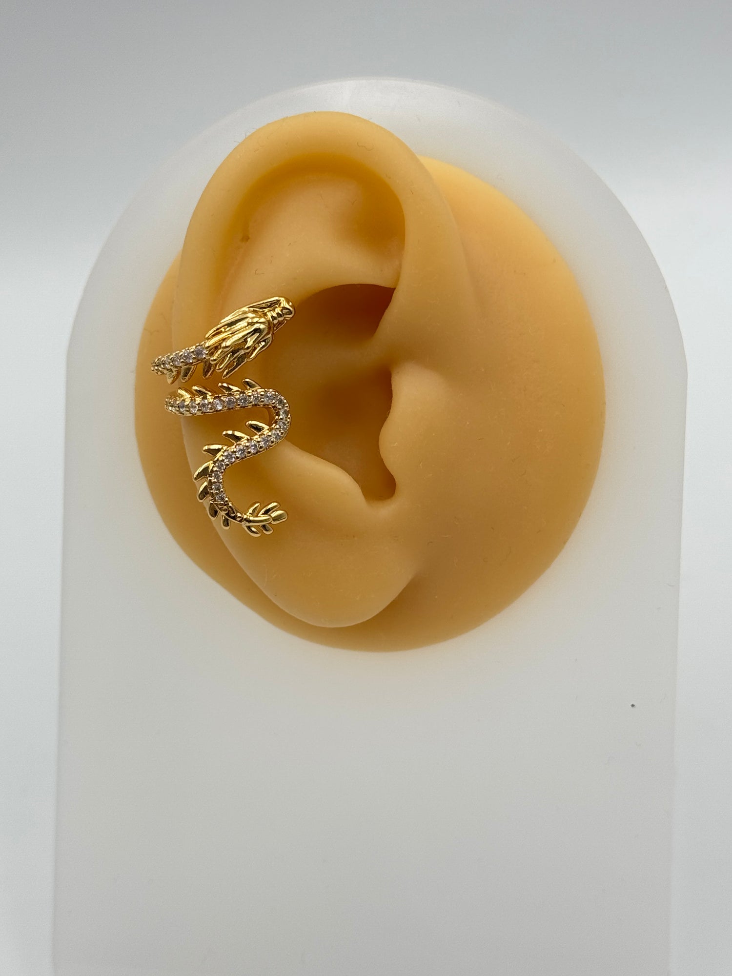 İTHAL DRAGON GOLD KIKIRDAK KÜPE EARCUFF