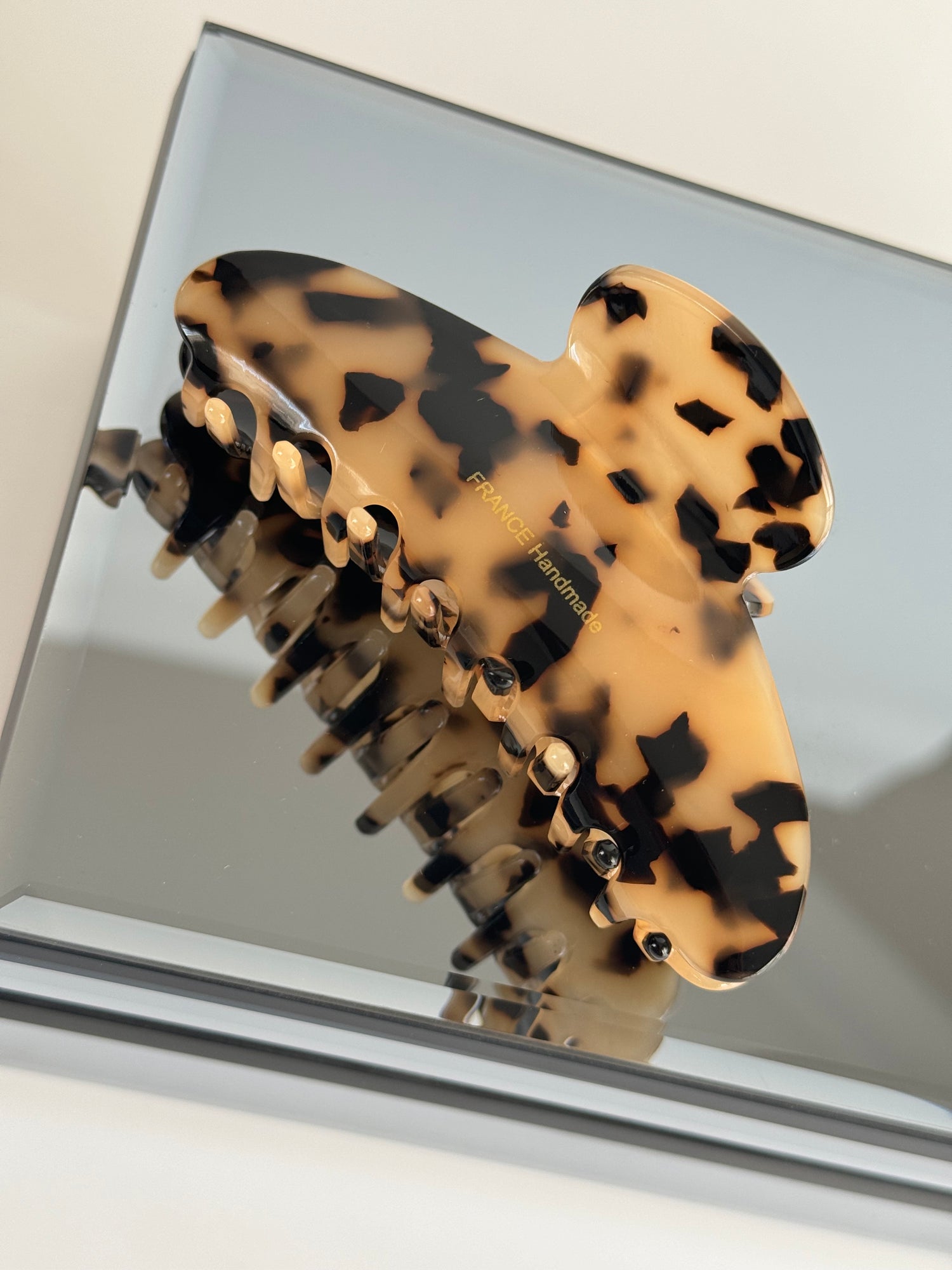 İTHAL LEOPAR KEMİK MANDAL TOKA