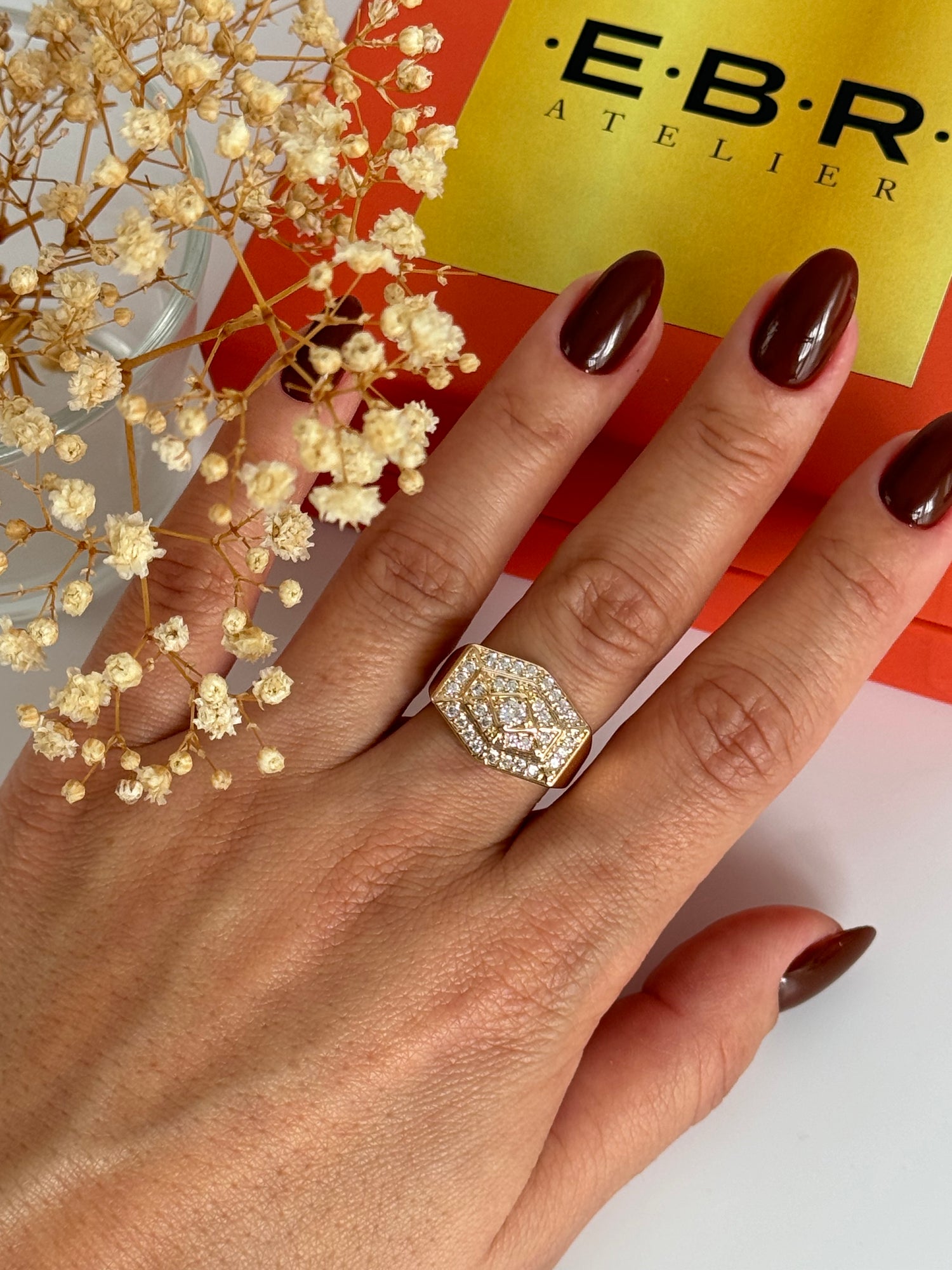 İTHAL BAGET KESİM AYARLANABİLİR GOLD YÜZÜK