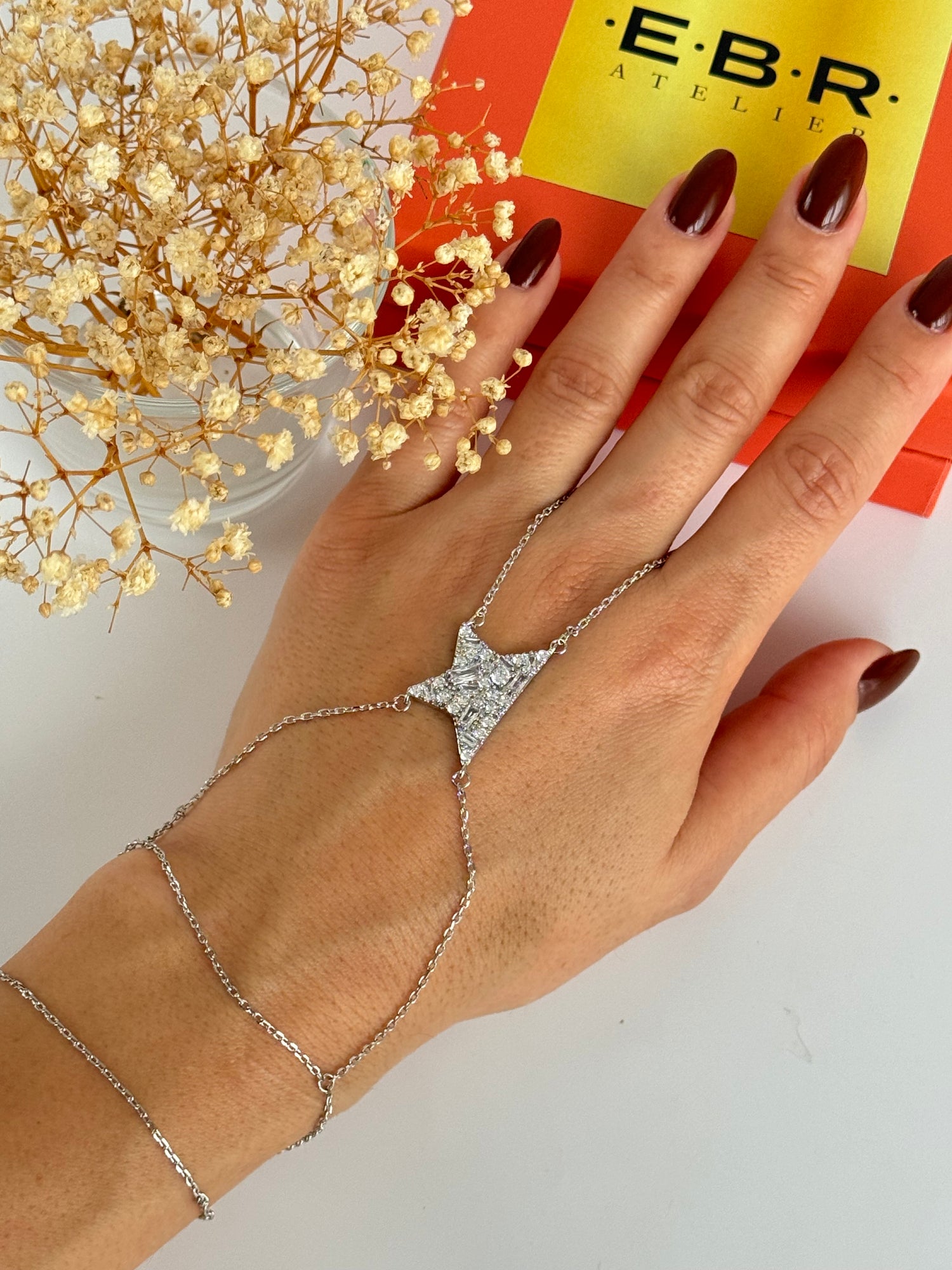 İTHAL ASİMETRİK DETAYLI SİLVER ŞAHMERAN