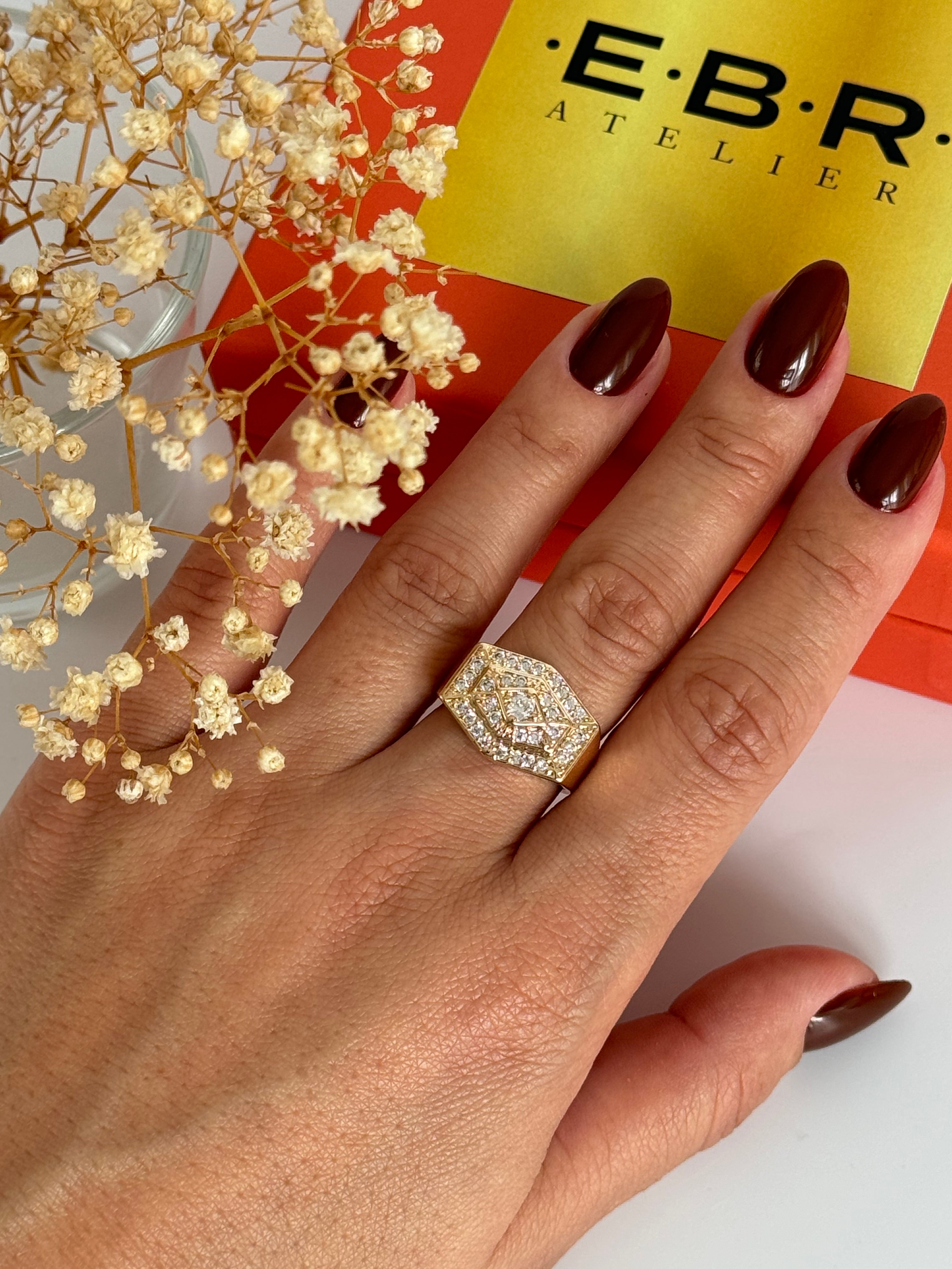 İTHAL BAGET KESİM AYARLANABİLİR GOLD YÜZÜK