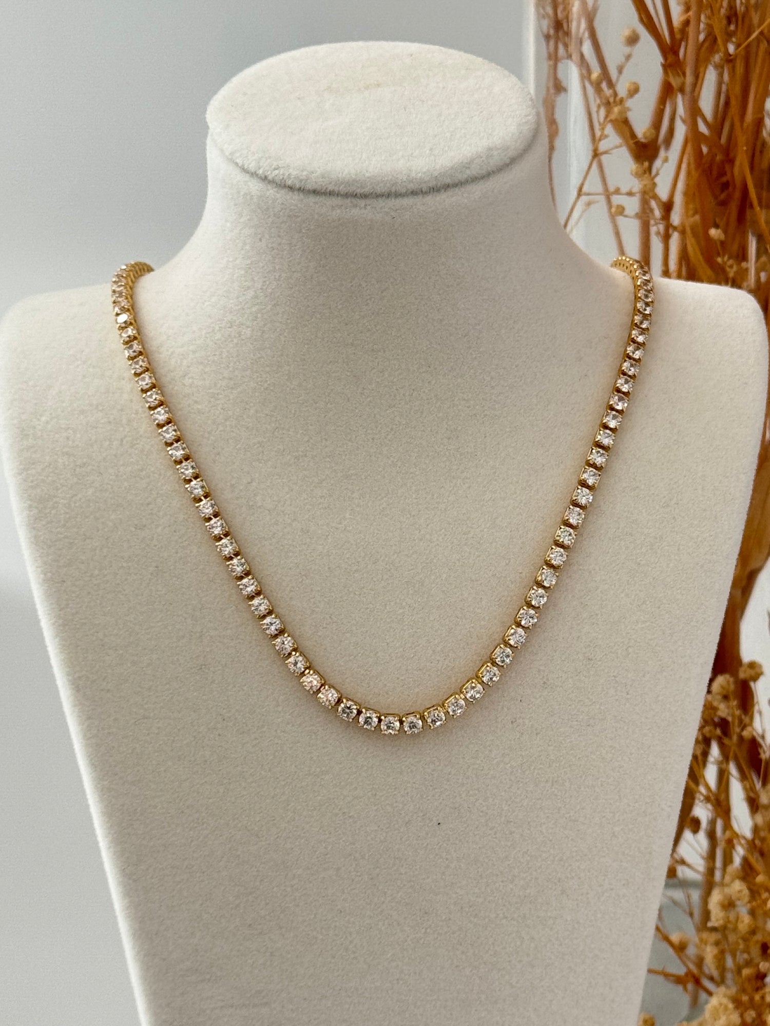 İTHAL SU YOLU GOLD KOLYE