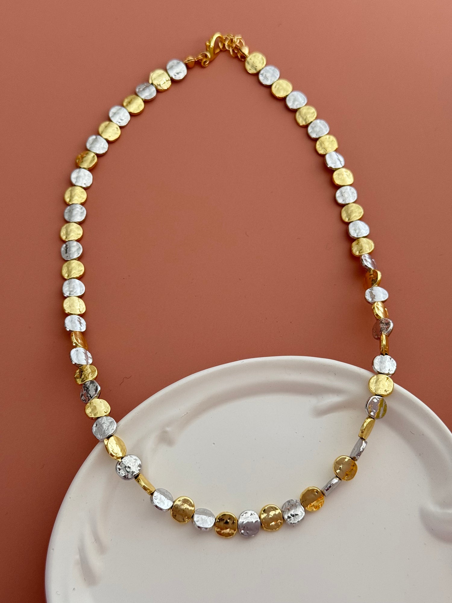 İTHAL ÇİFT RENK KOLYE