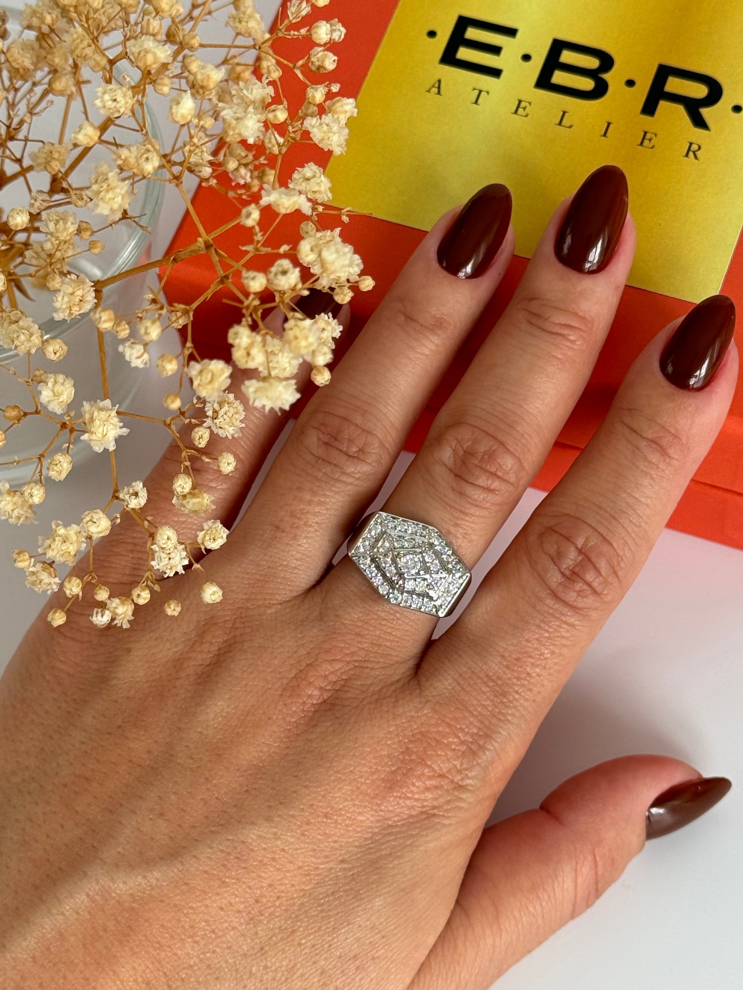 İTHAL BAGET KESİM AYARLANABİLİR SİLVER YÜZÜK