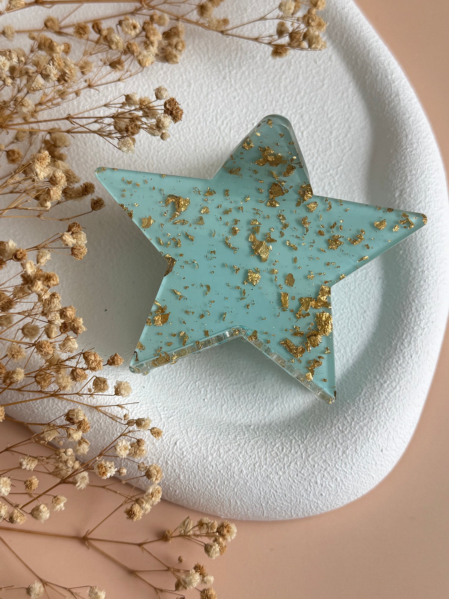 İTHAL YILDIZ MAVİ MANDAL TOKA