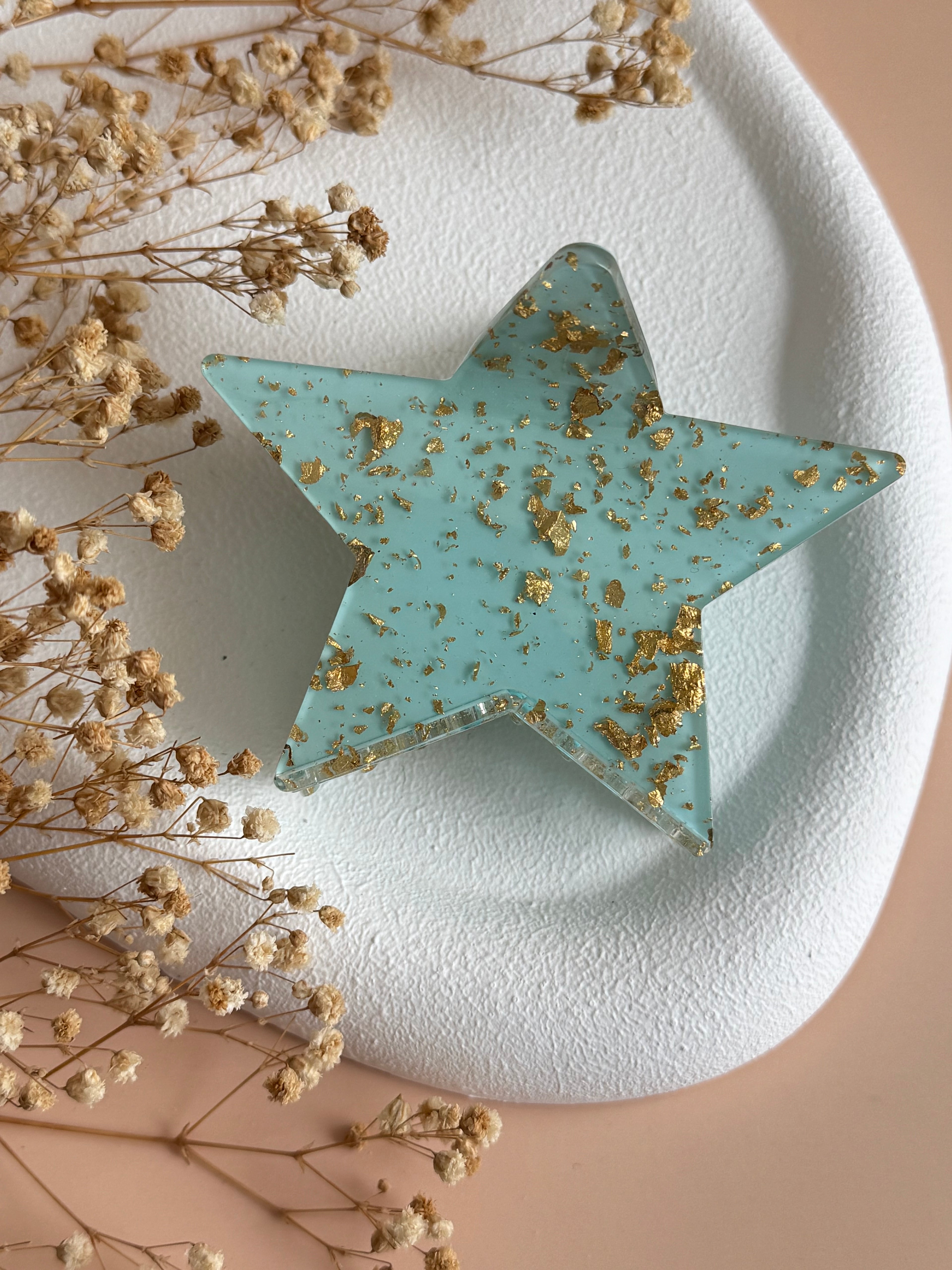 İTHAL YILDIZ MAVİ MANDAL TOKA