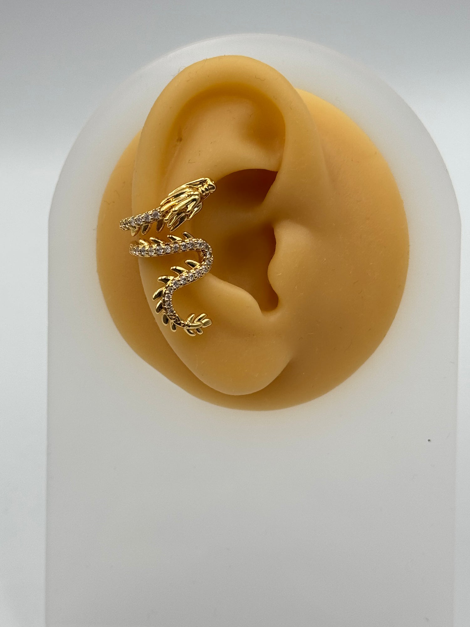 İTHAL DRAGON GOLD KIKIRDAK KÜPE EARCUFF