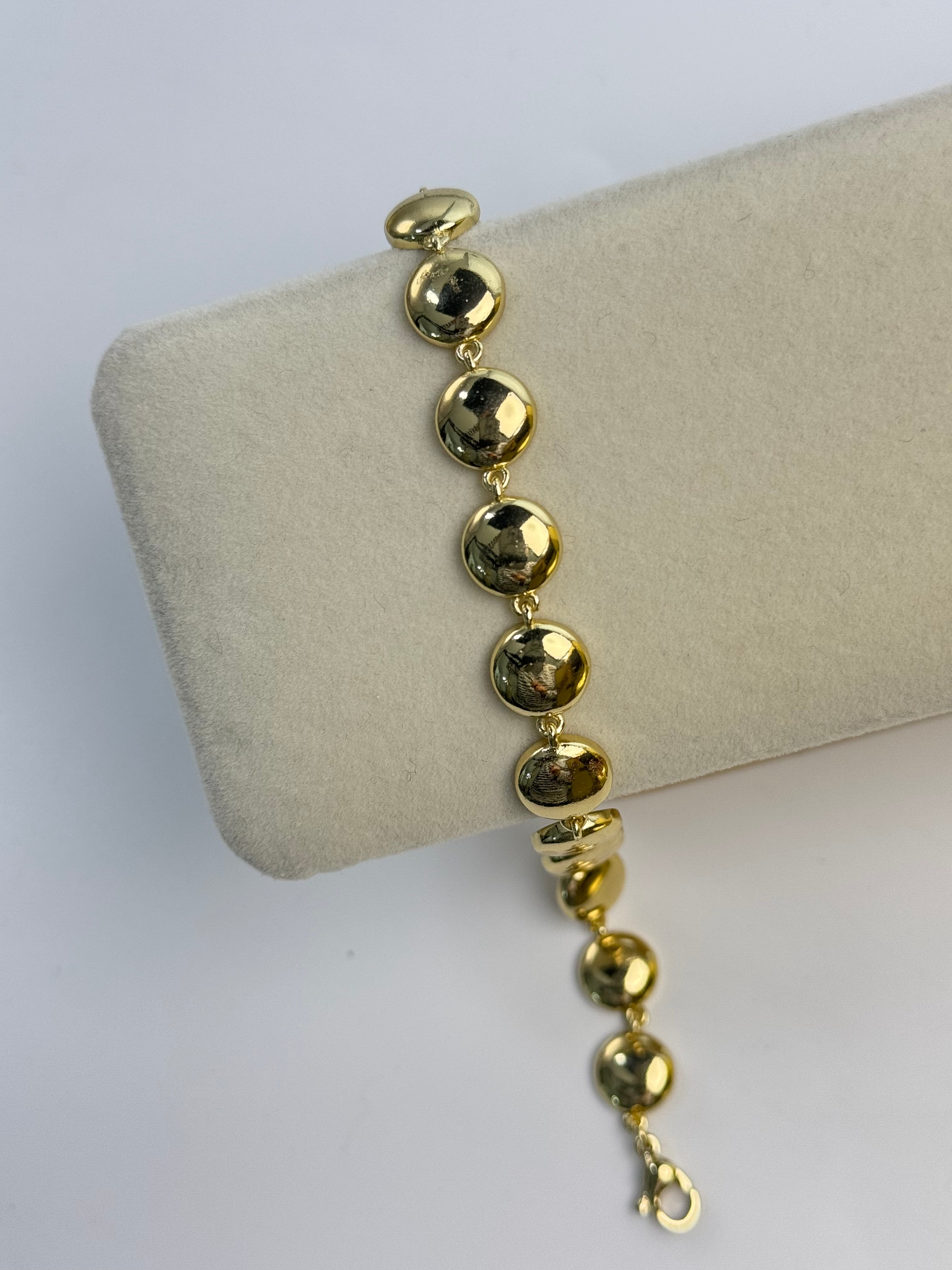 İTHAL OVAL DETAYLI GOLD BİLEKLİK