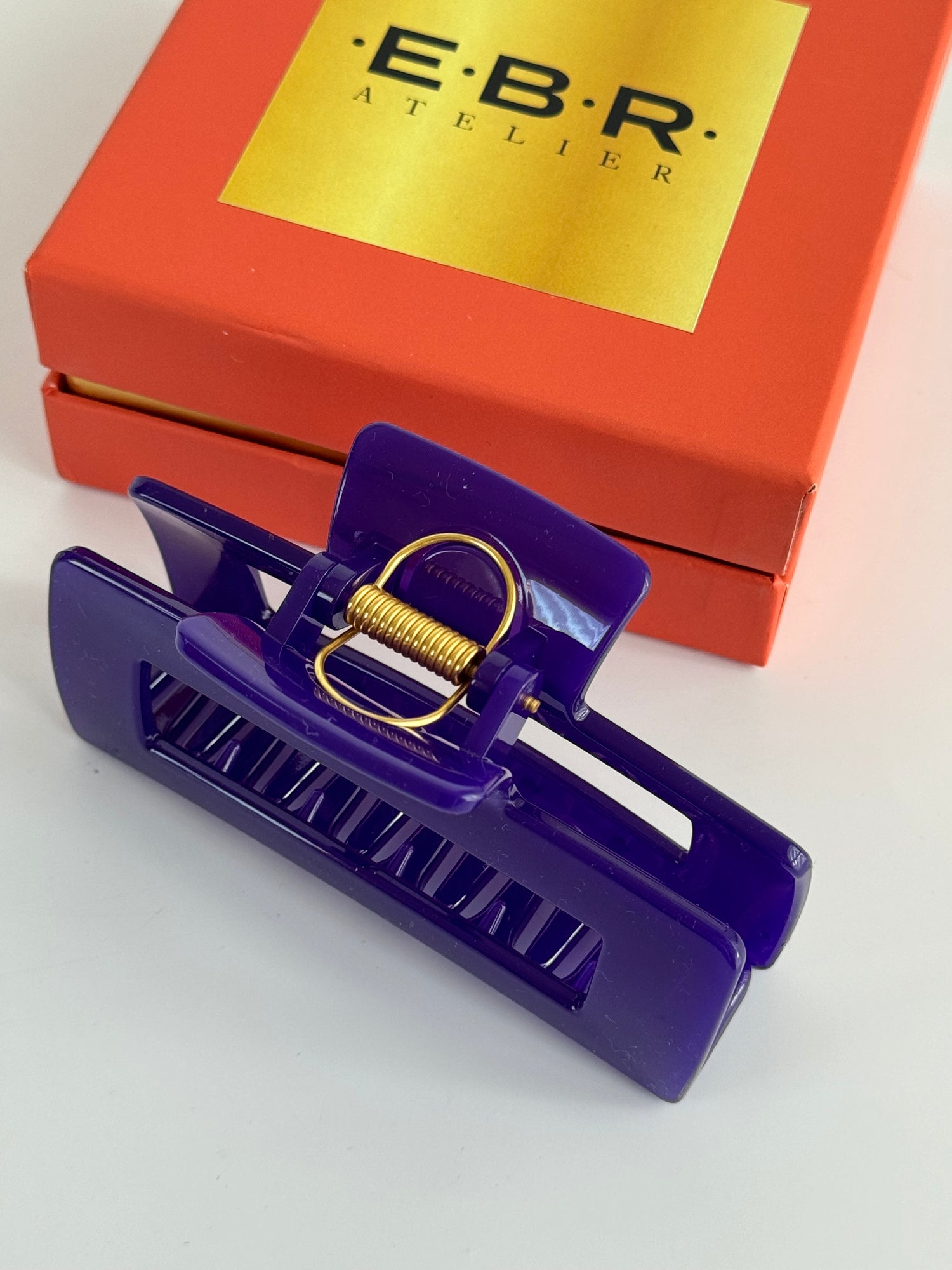 İTHAL KIRILMAZ GARANTİLİ MOR AKRİLİK MANDAL TOKA