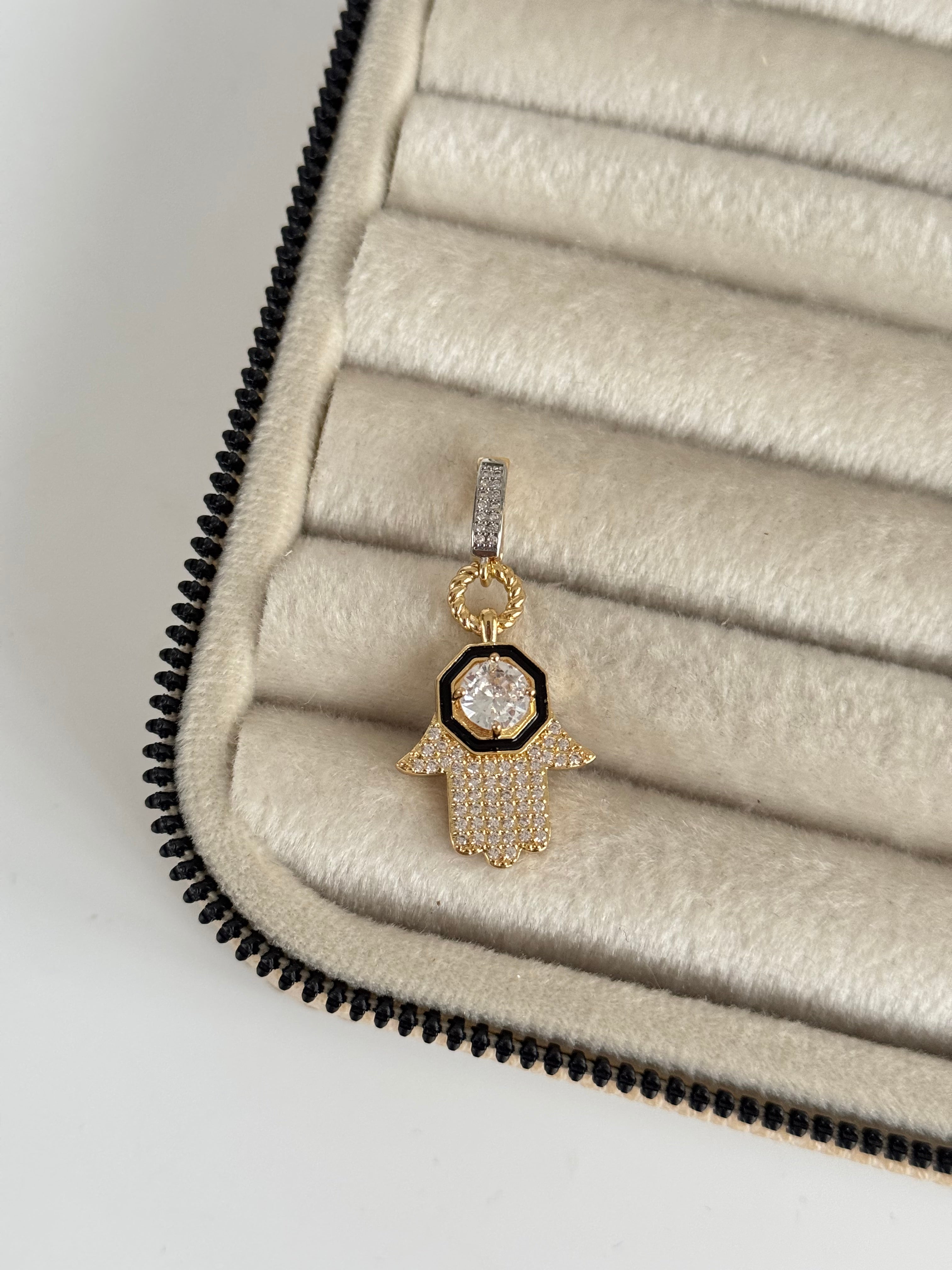 İTHAL FATIMA ANA ELİ GOLD CHARM