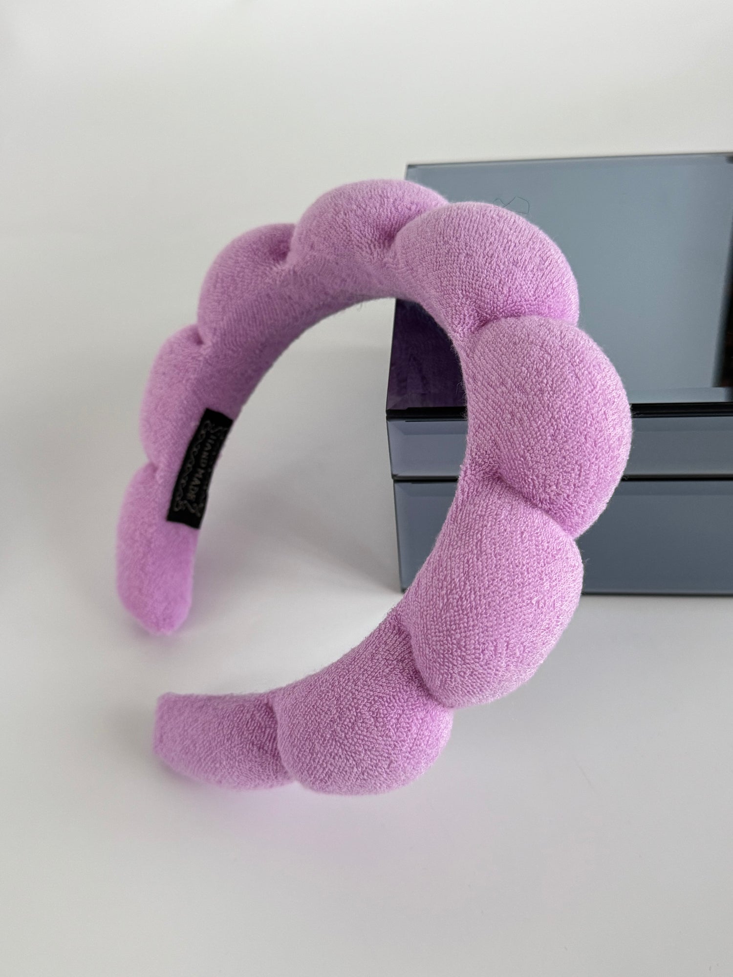 İTHAL MOR BURGULU HAVLU KUMAŞ TAÇ