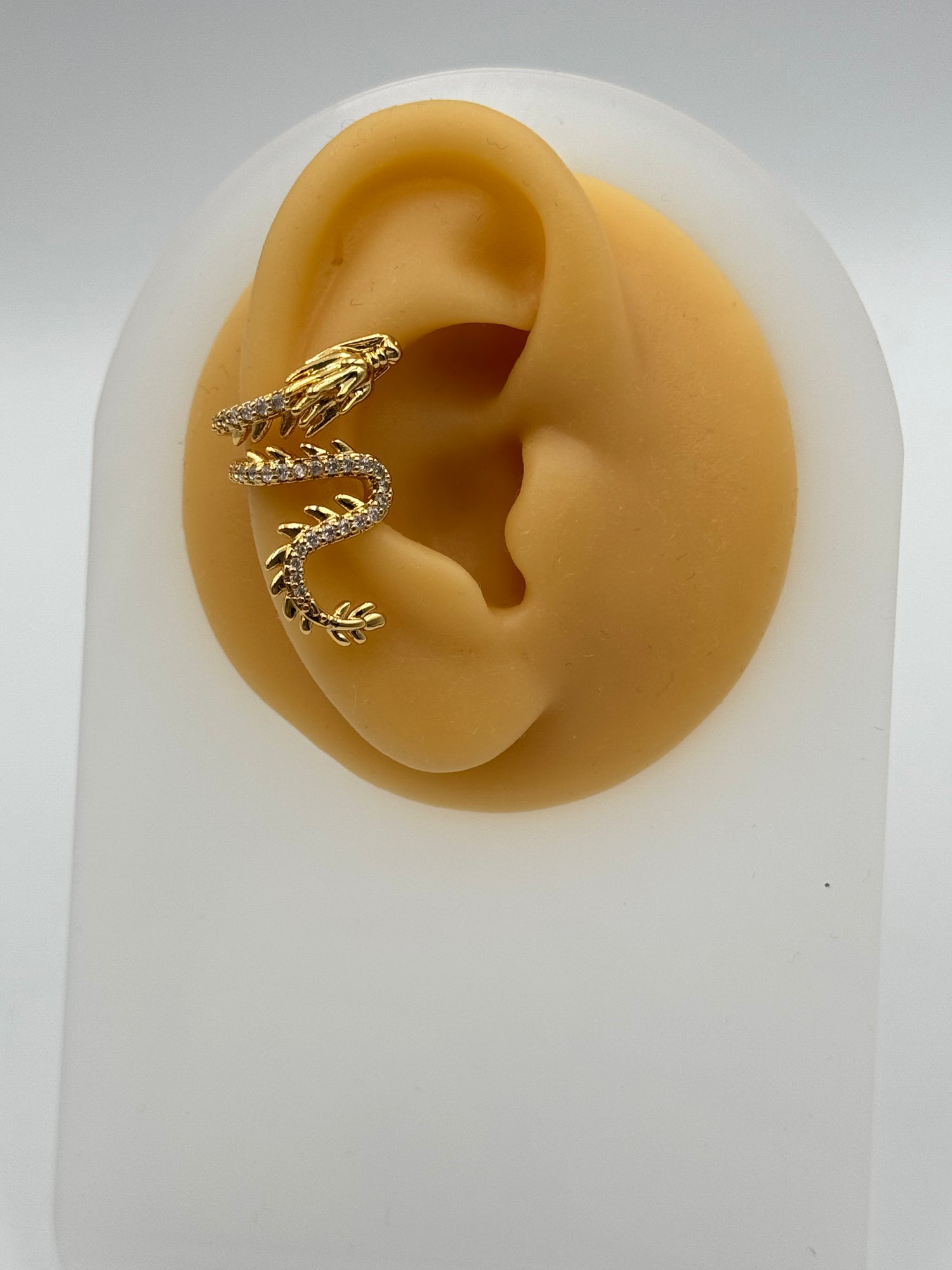 İTHAL DRAGON GOLD KIKIRDAK KÜPE EARCUFF