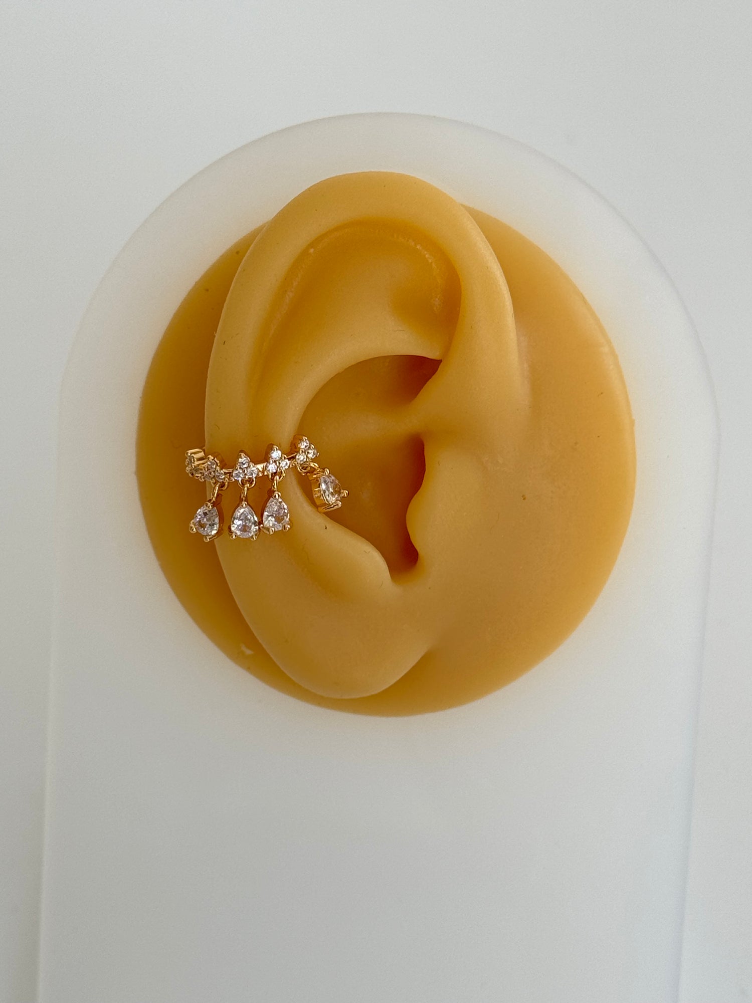 İTHAL SALLLANTILI SAĞ KULAK GOLD KIKIRDAK KÜPE EARCUFF