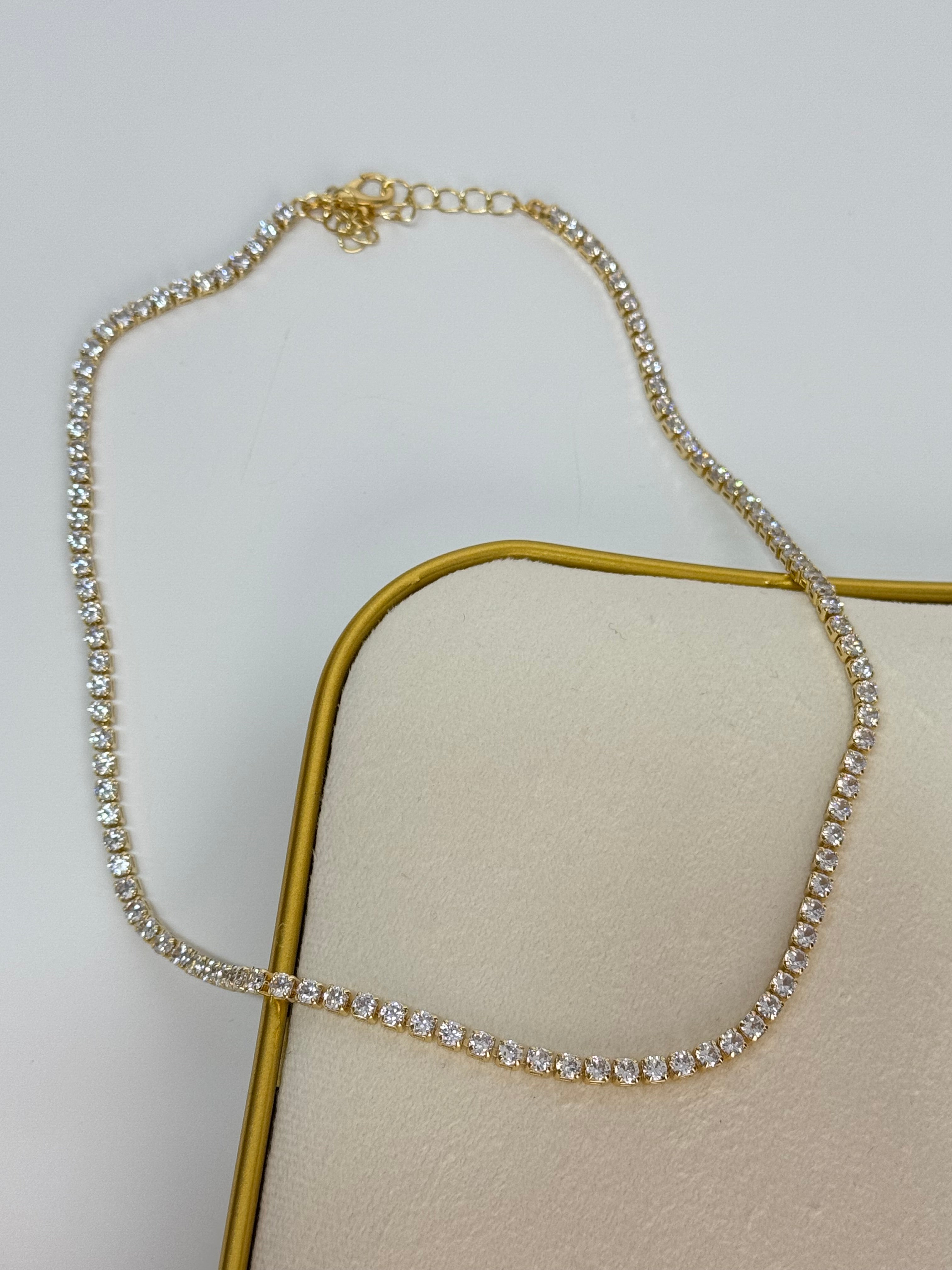 İTHAL SU YOLU GOLD KOLYE