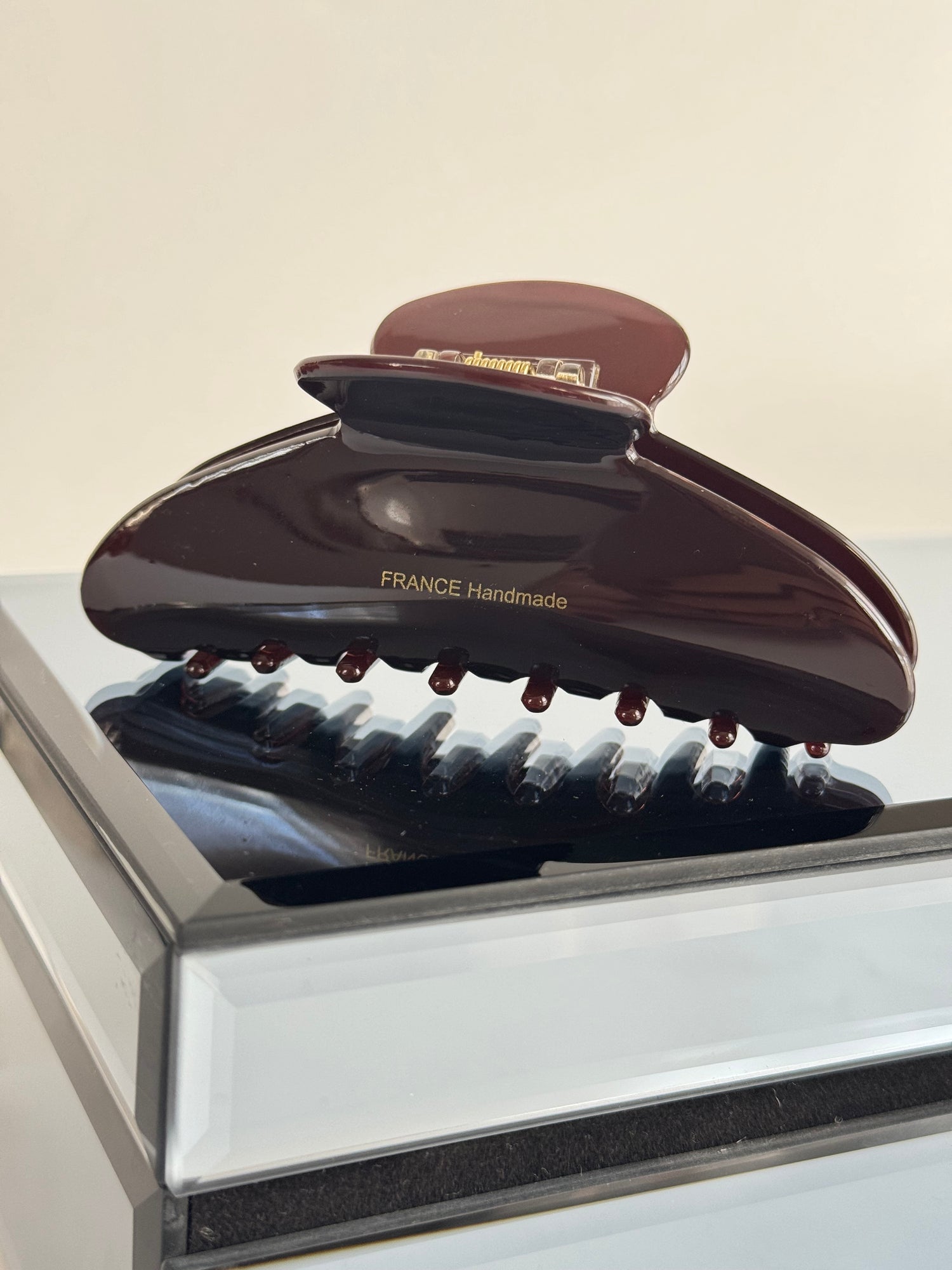 İTHAL KAHVERENGİ KEMİK MANDAL TOKA