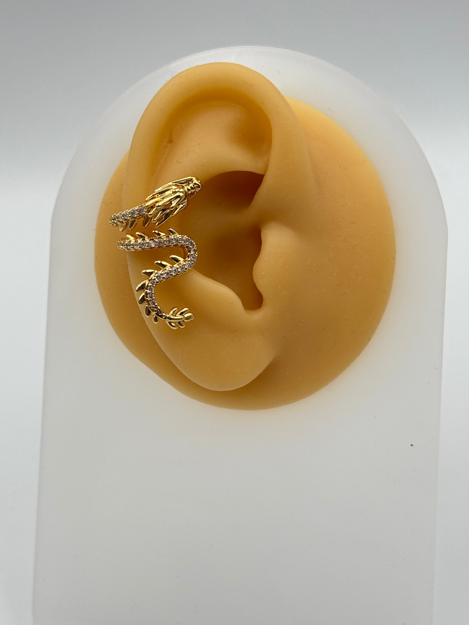 İTHAL DRAGON GOLD KIKIRDAK KÜPE EARCUFF
