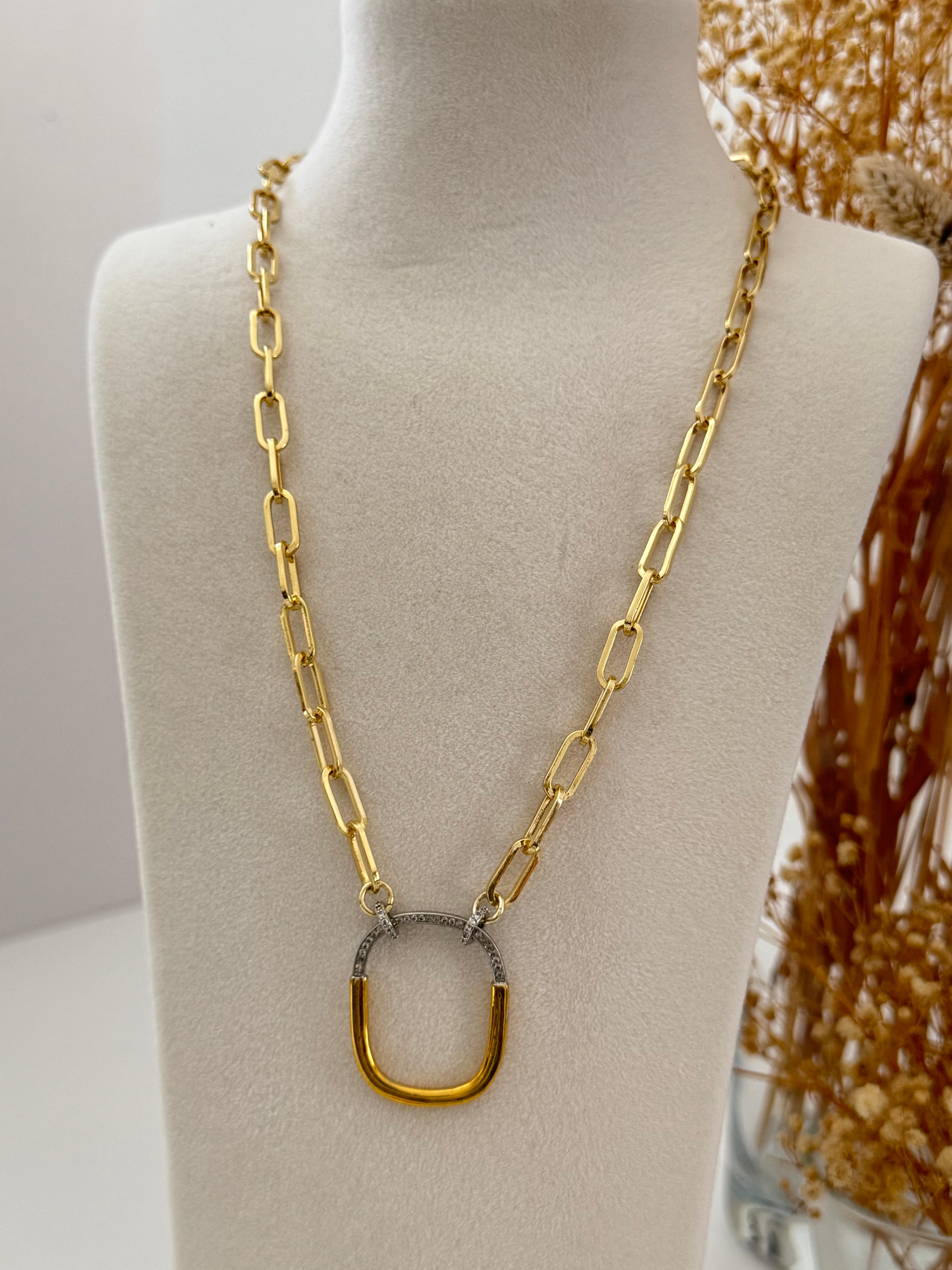 İTHAL MARKA MODEL GOLD KOLYE