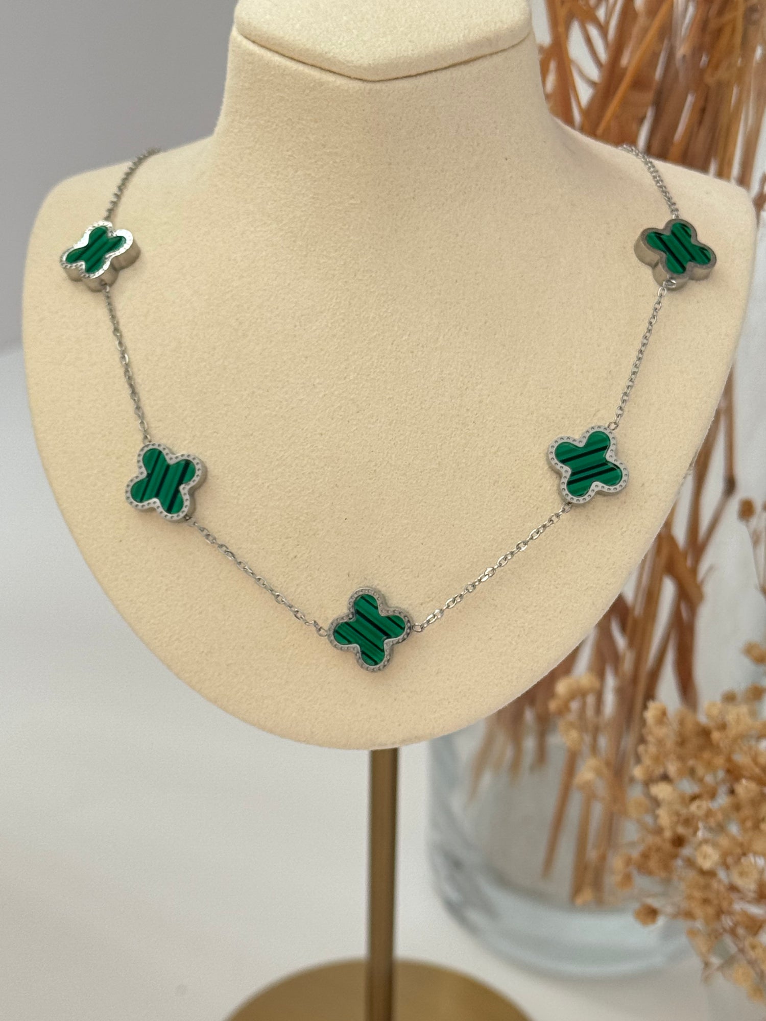 İTHAL MARKA MODEL SİLVER ÇELİK KOLYE