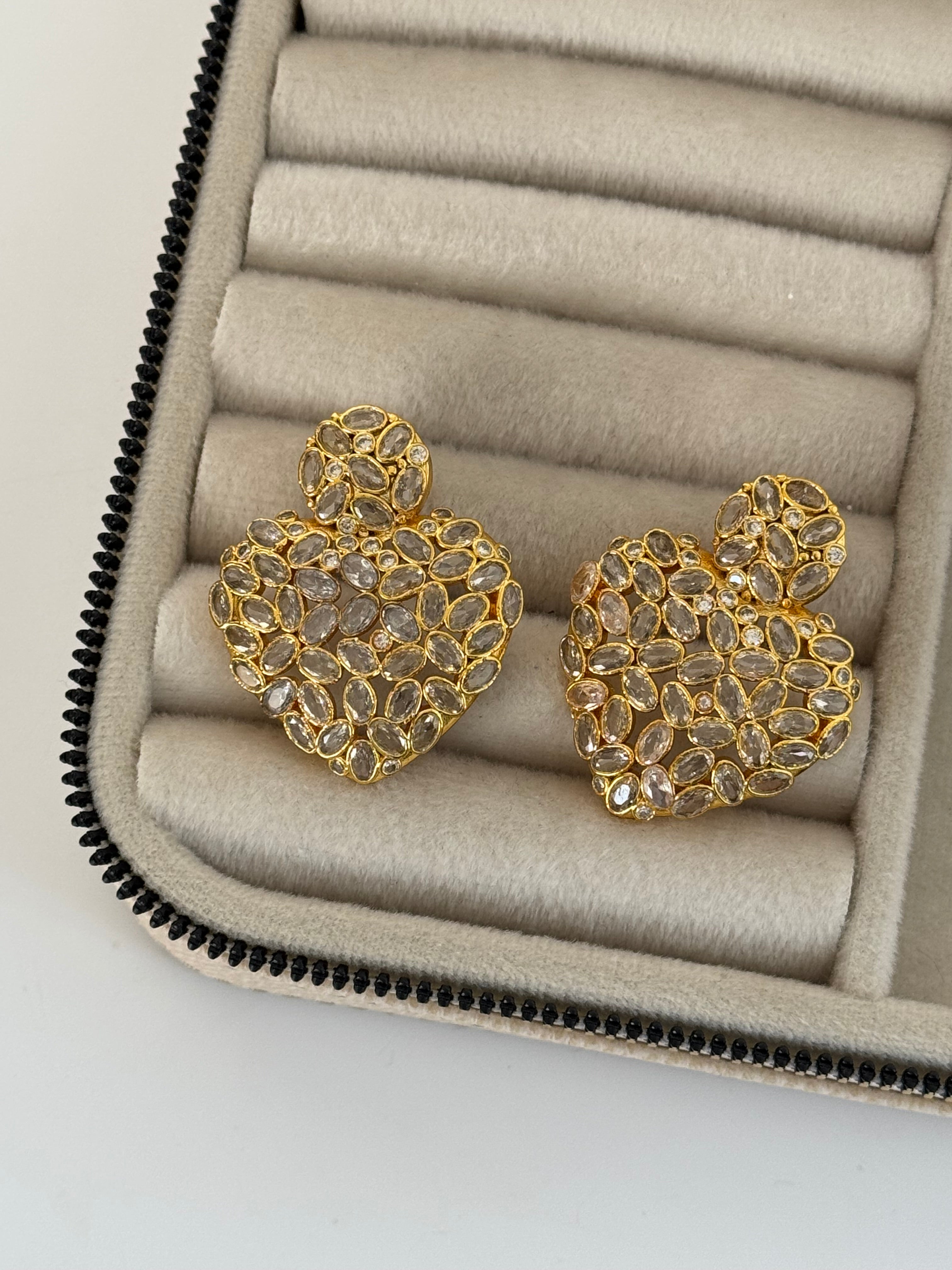 KALP MODEL ALTIN KAPLAMA KÜPE