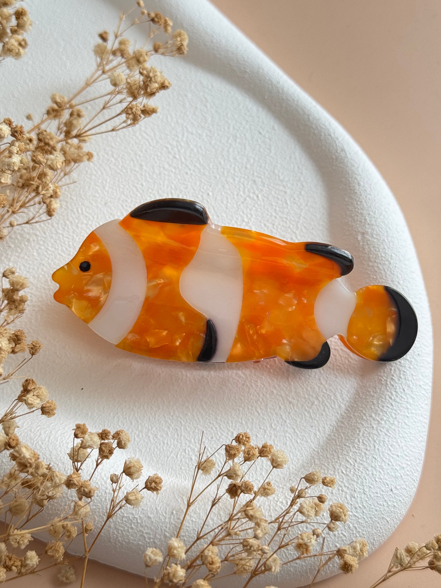 İTHAL BALIK DESENLİ MANDAL TOKA