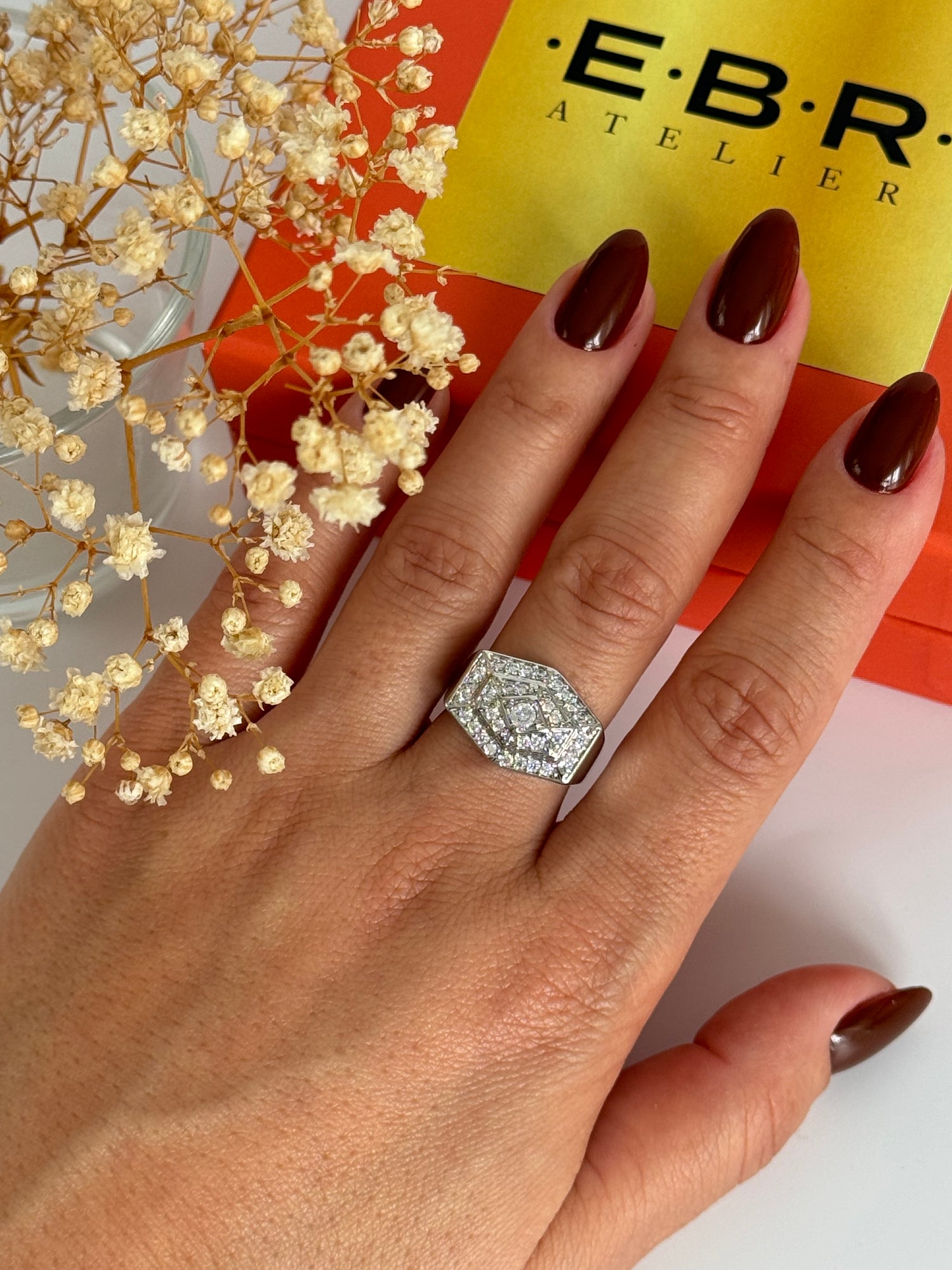 İTHAL BAGET KESİM AYARLANABİLİR SİLVER YÜZÜK