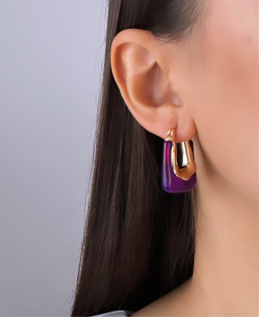 İTHAL MOR KEMİK KÜPE