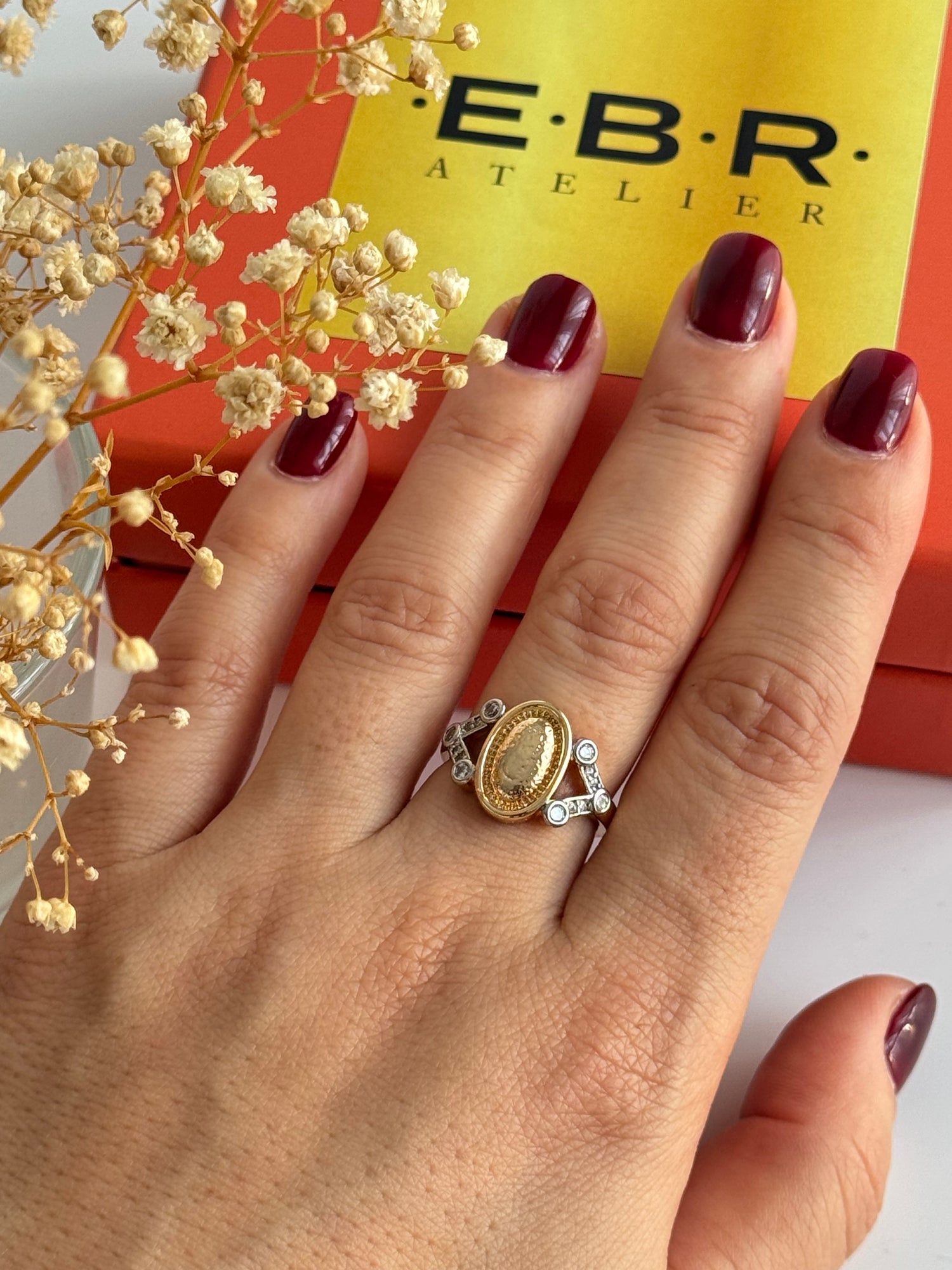 İTHAL TAŞLI AYARLANABİLİR YÜZÜK