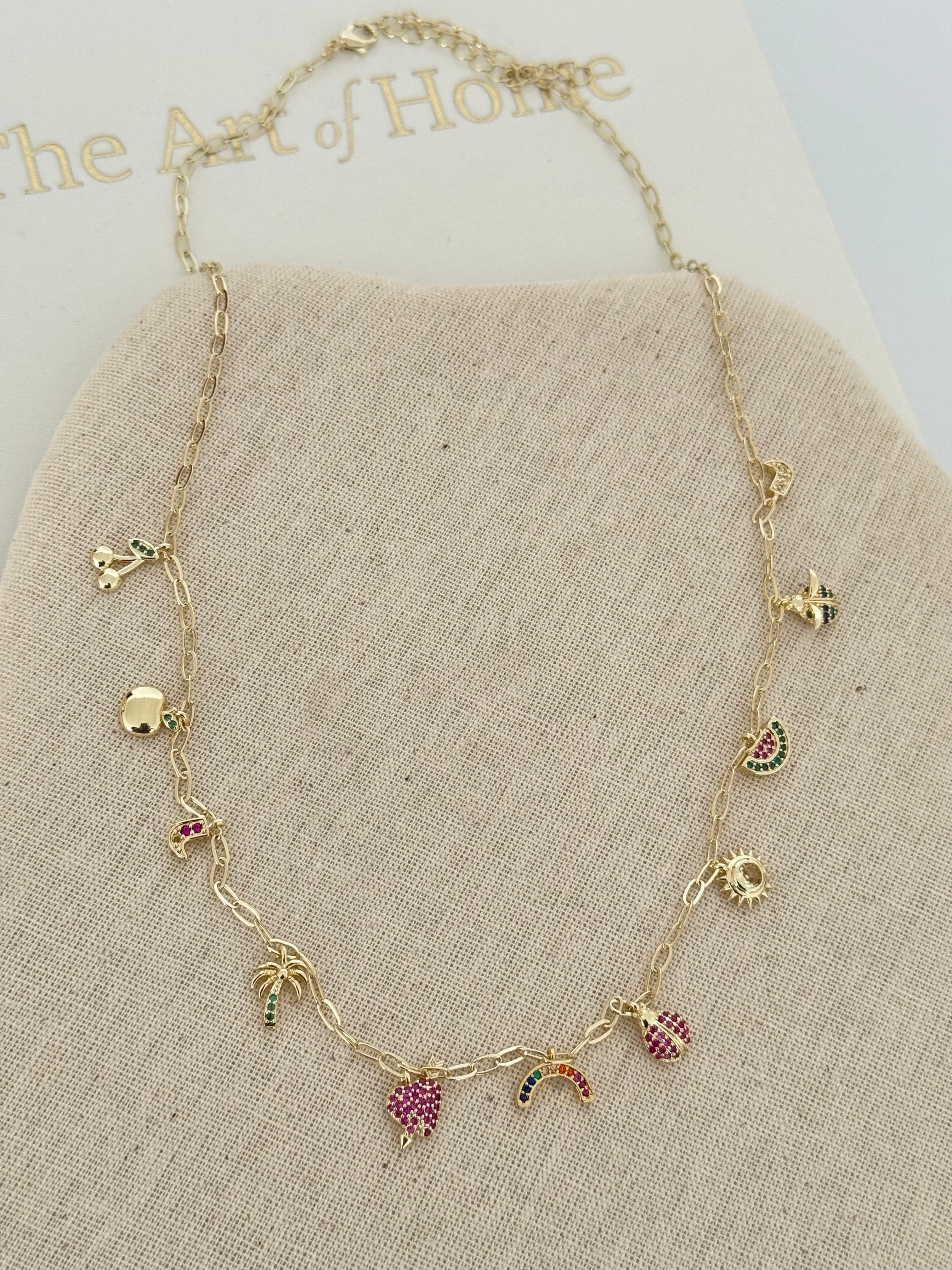 AVİRA GOLD ŞANS KOLYE