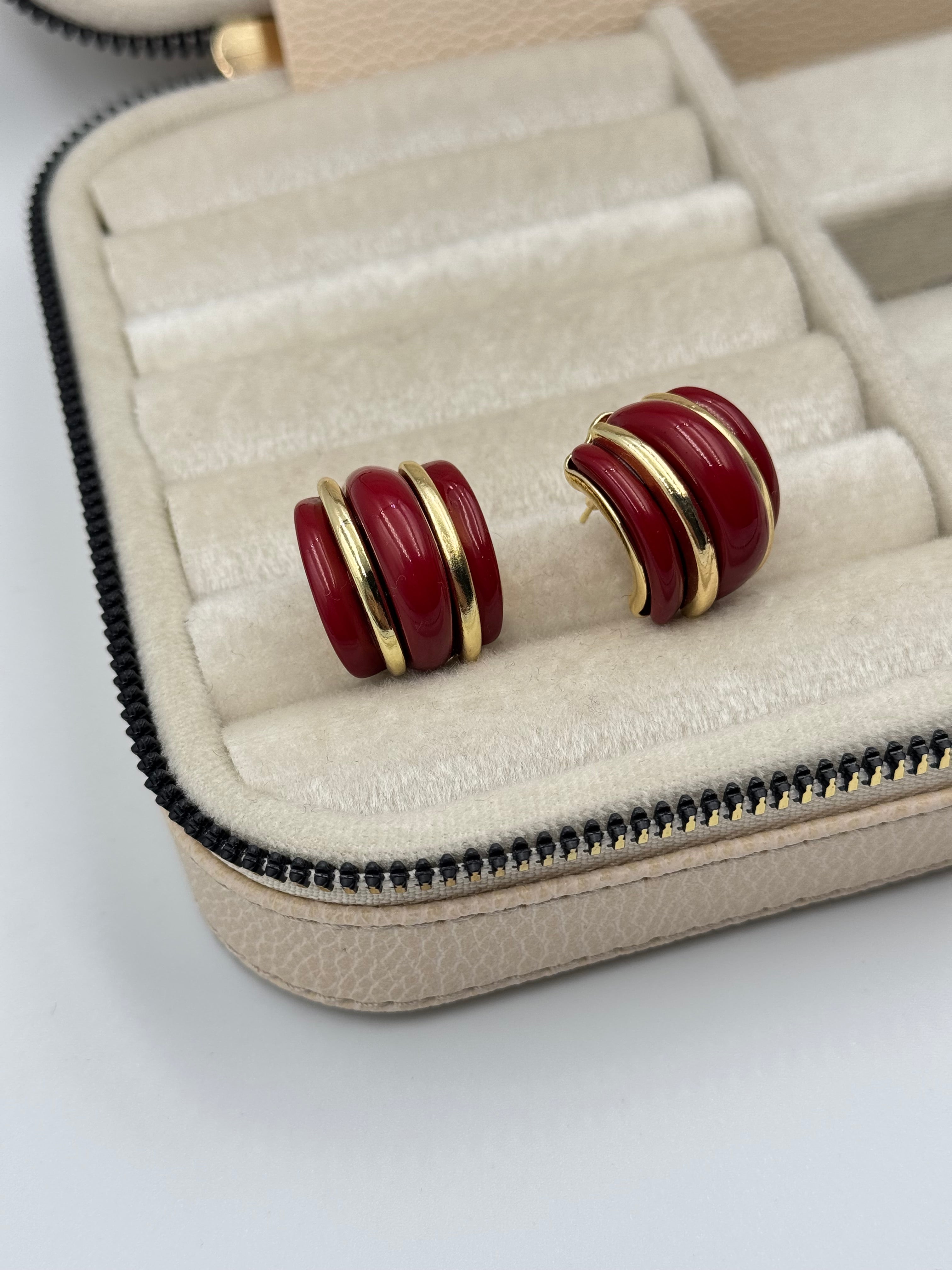 İTHAL BORDO KEMİK KÜPE