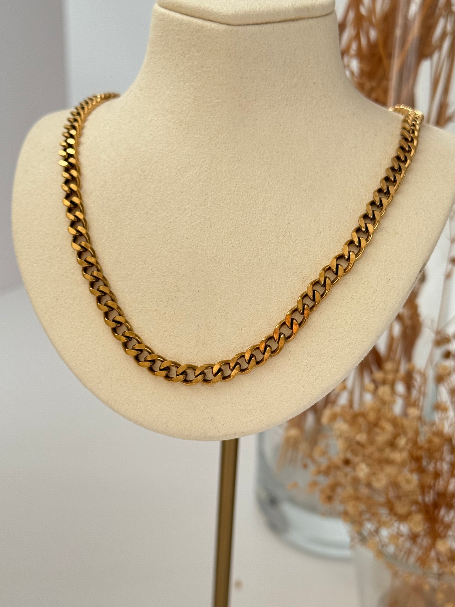 ÇELİK ZİNCİR KOLYE