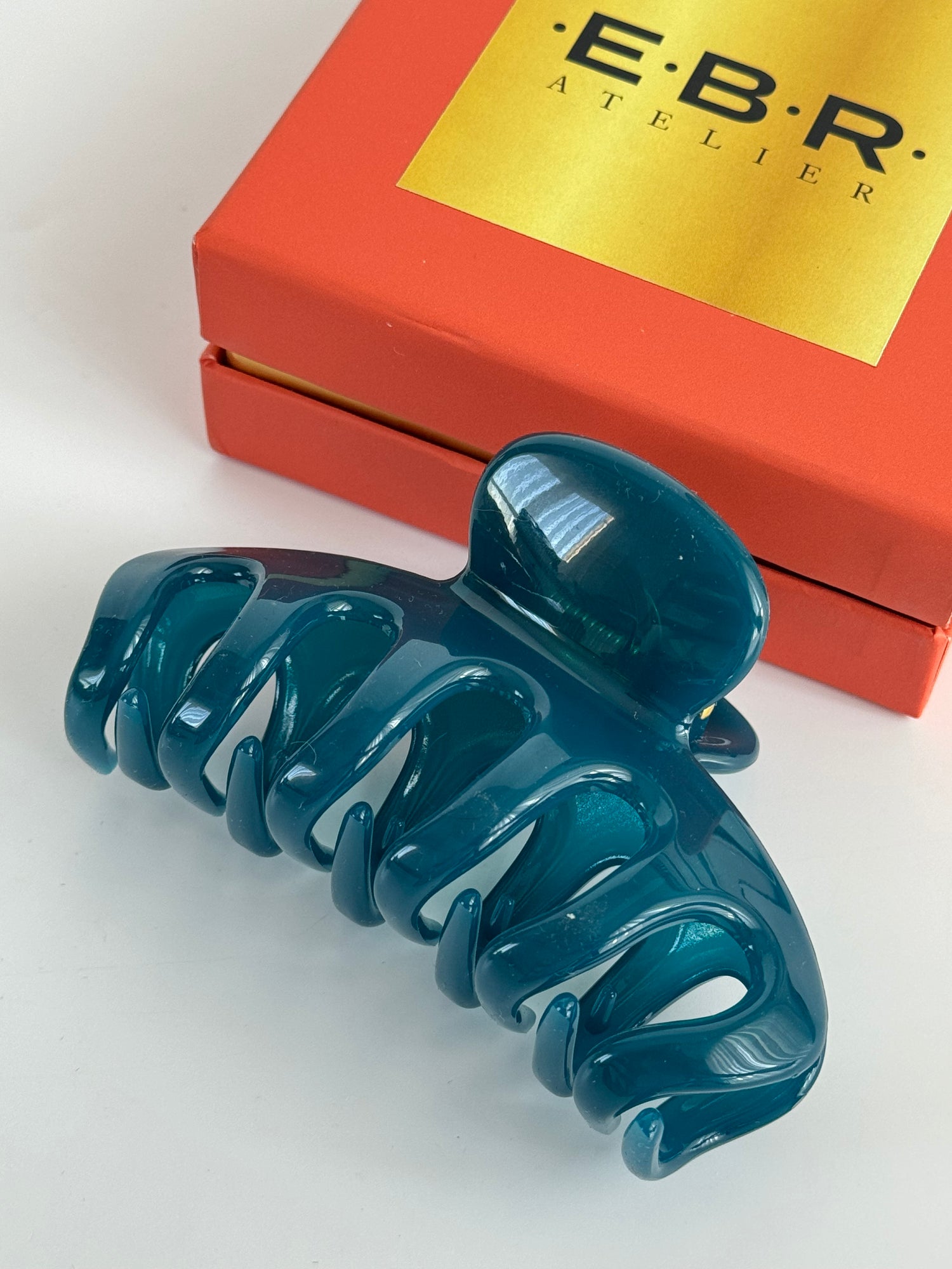 İTHAL KIRILMAZ GARANTİLİ KOYU MAVİ AKRİLİK MANDAL TOKA