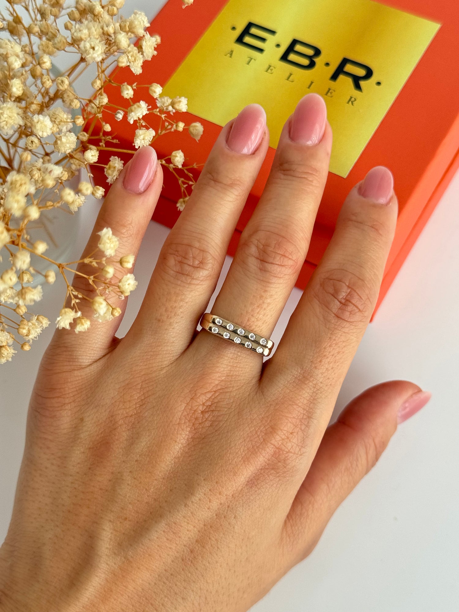 İTHAT TAŞ DETAYLI AYARLANABİLİR GOLD YÜZÜK