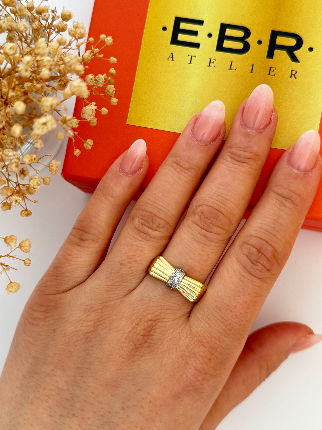 ELİONE TAŞ DETAYLI AYARLANABİLİR YÜZÜK