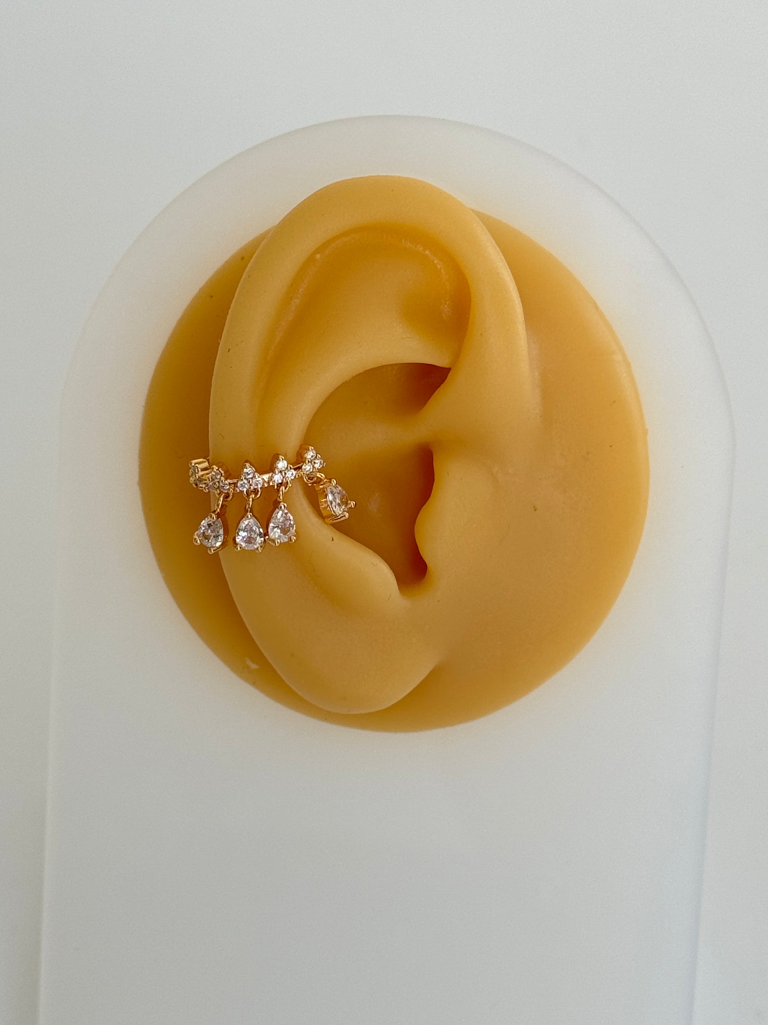 İTHAL SALLLANTILI SAĞ KULAK GOLD KIKIRDAK KÜPE EARCUFF