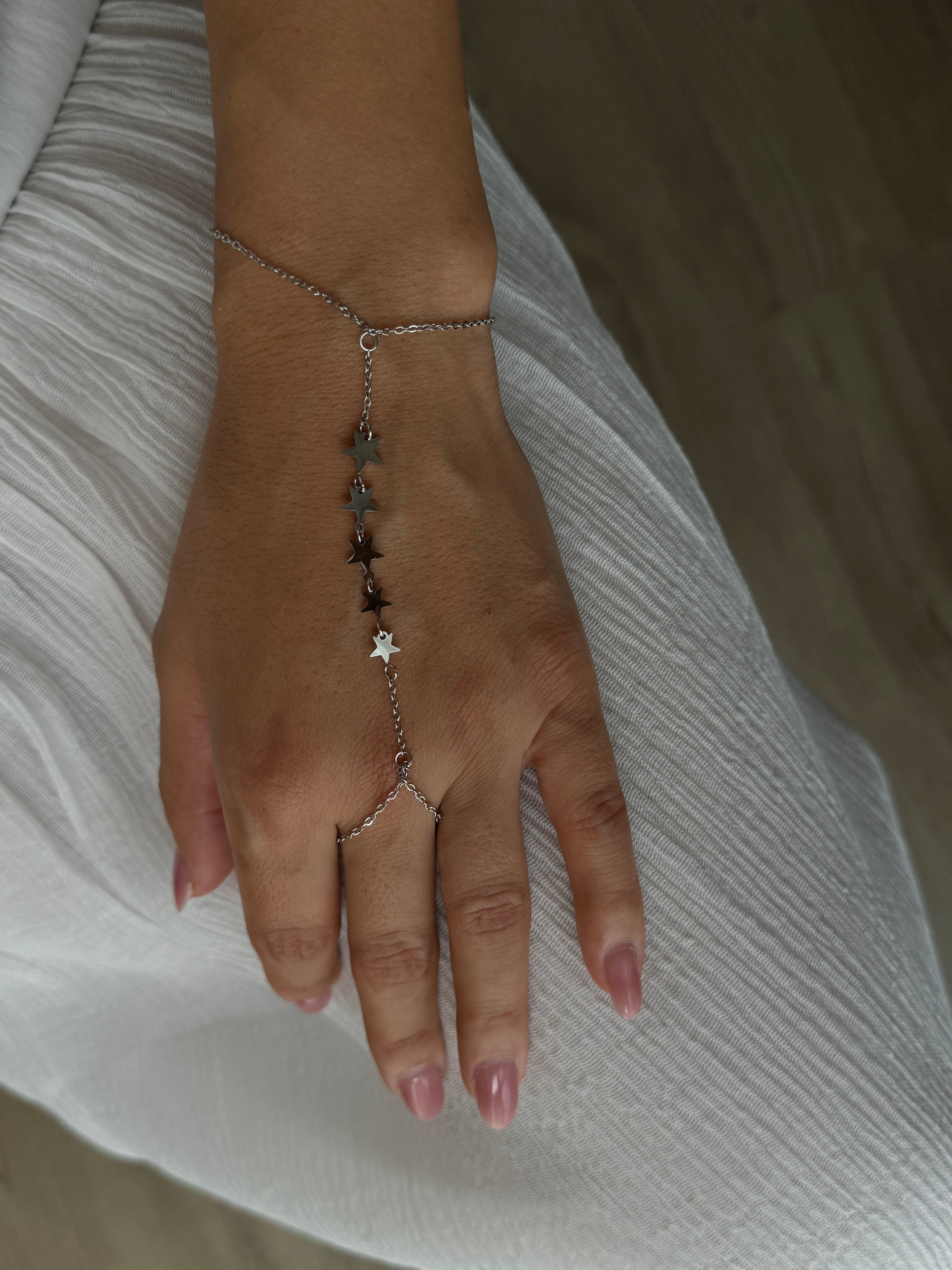 YILDIZ DETAYLI SİLVER ÇELİK ŞAHMERAN