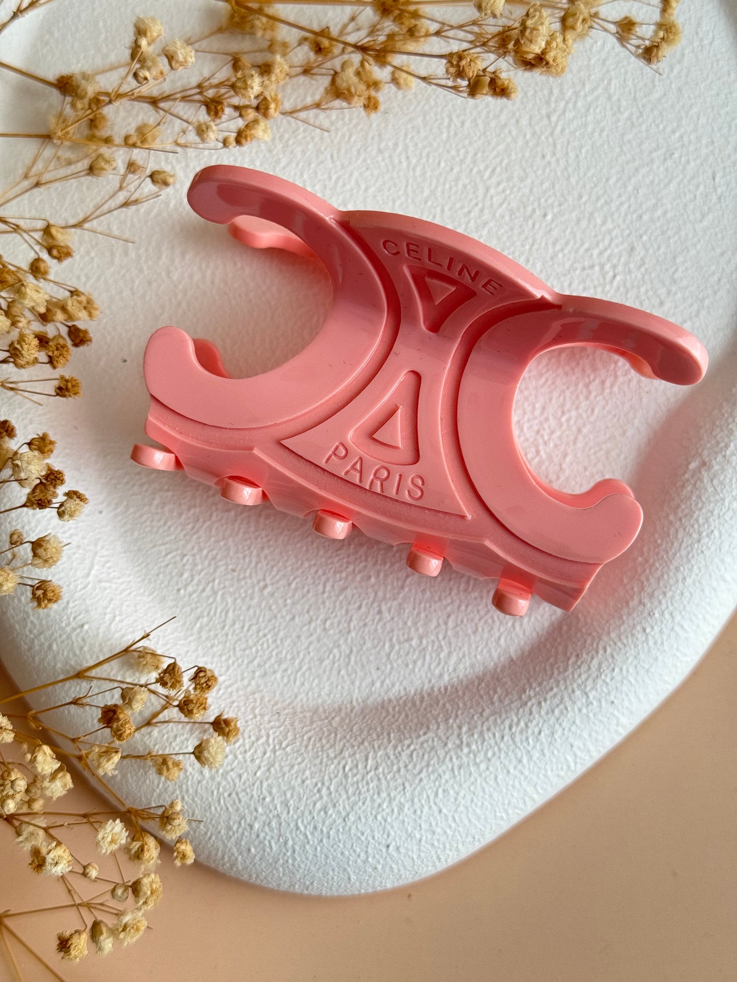 İTHAL MARKA MODEL PEMBE KEMİK MANDAL TOKA