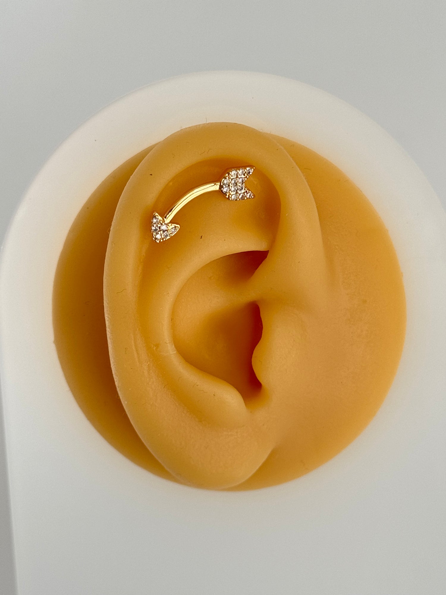 İTHAL OK DETAYLI GOLD PİERCİNG