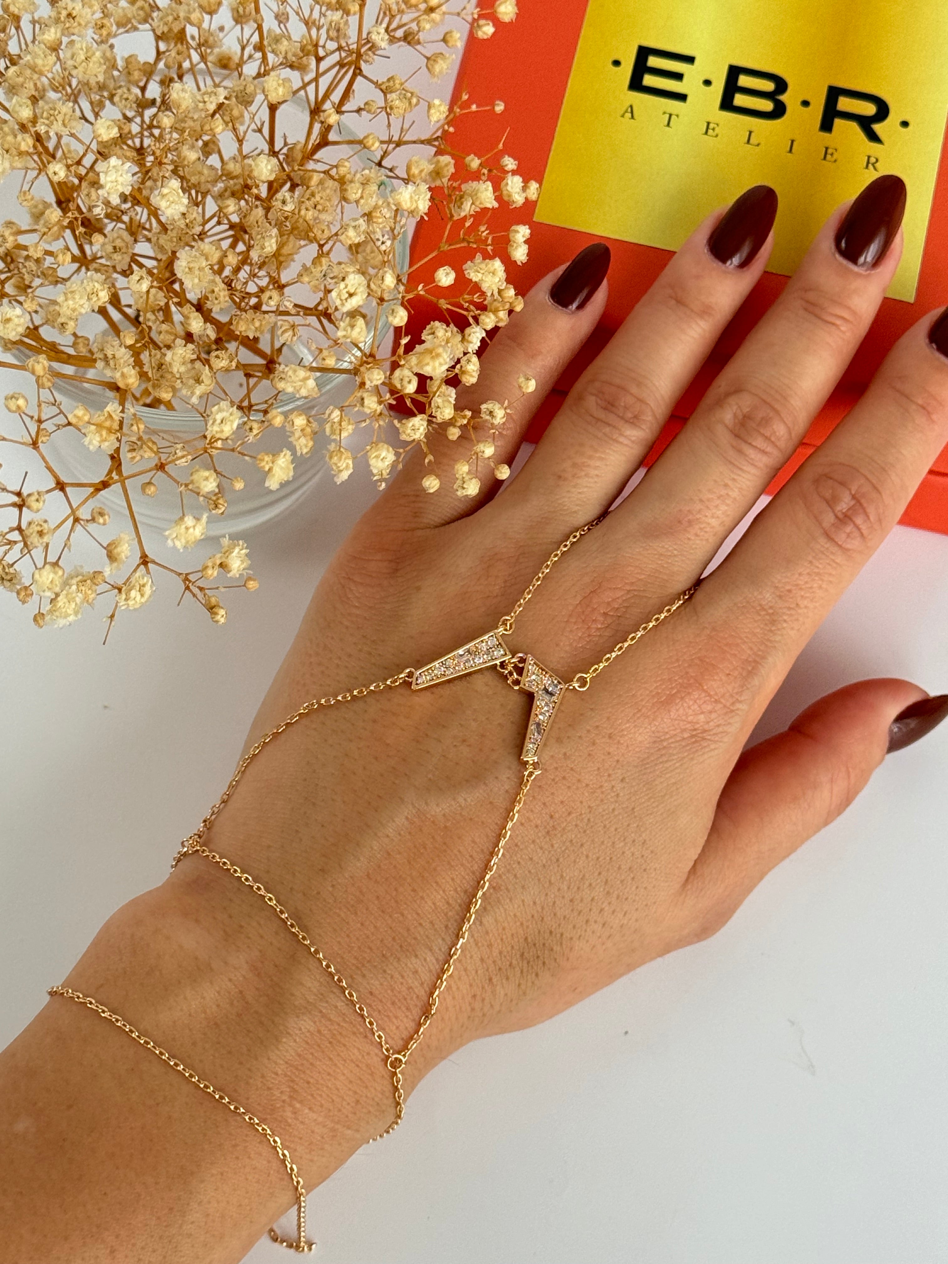 İTHAL ASİMETRİK DETAYLI ROSE GOLD ŞAHMERAN