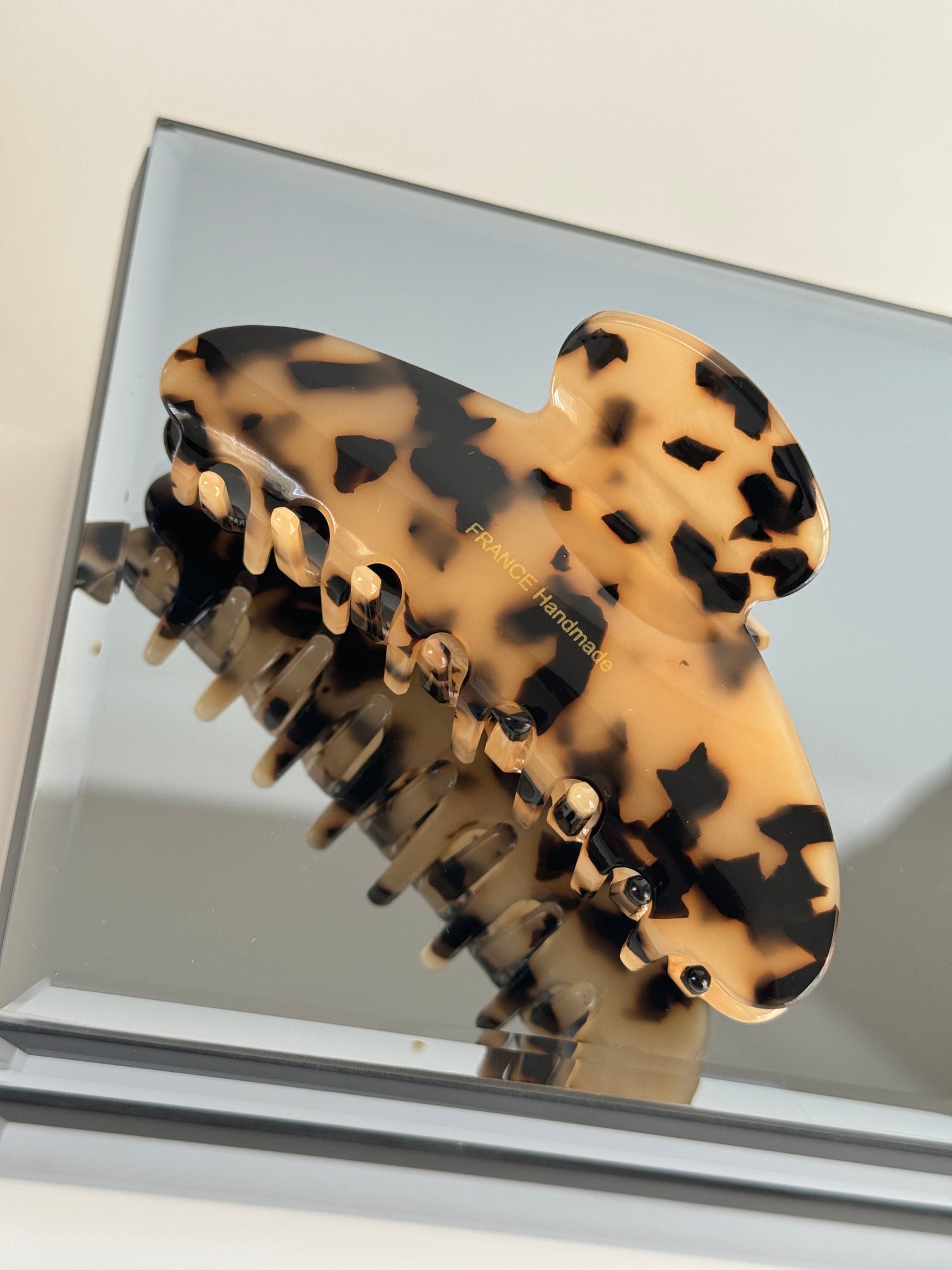 İTHAL LEOPAR KEMİK MANDAL TOKA