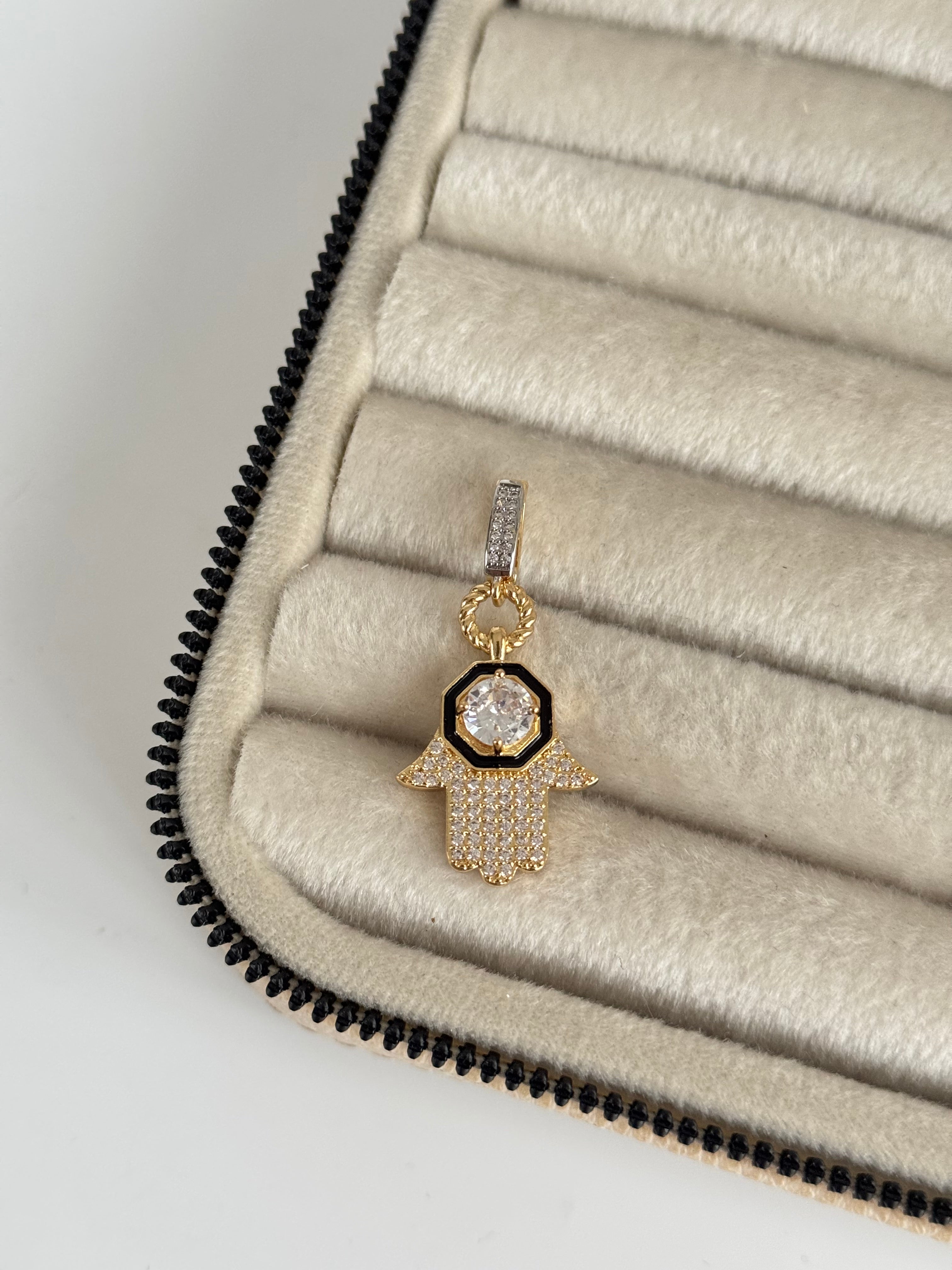 İTHAL FATIMA ANA ELİ GOLD CHARM