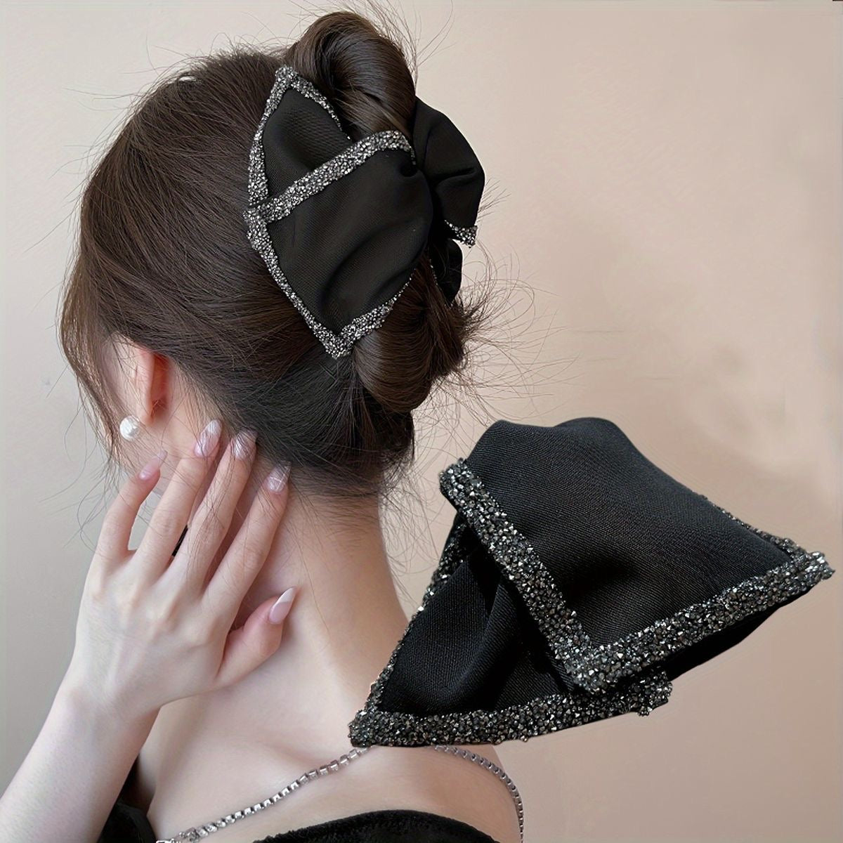 İTHAL TAŞ DETAYLI MANDAL DUBAİ TOKA