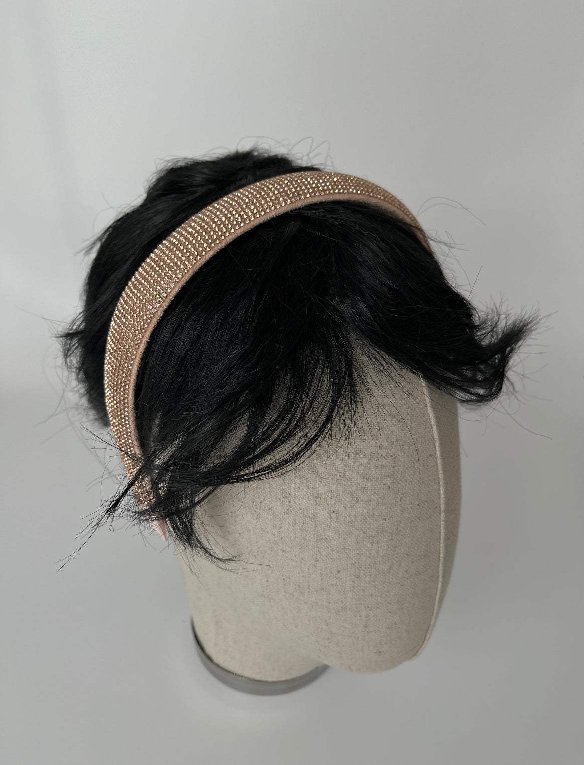 DARYA PEMBE KRİSTAL TAŞLI TAÇ