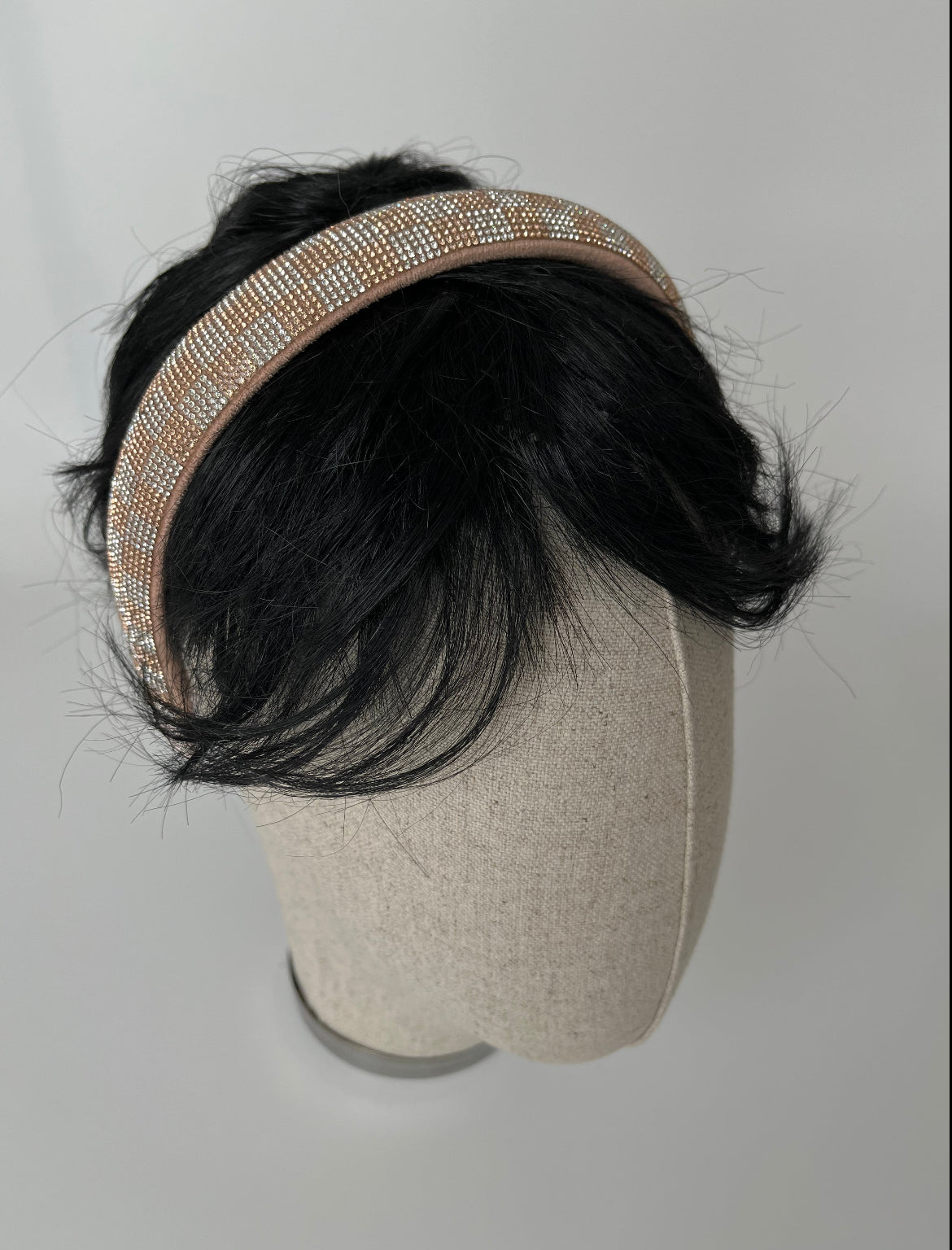 DARYA PEMBE KRİSTAL KARE TAŞLI TAÇ