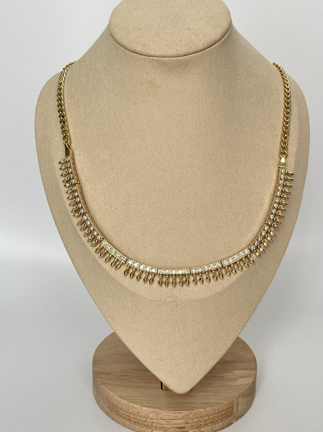 İTHAL OK DETAYLI GOLD KOLYE