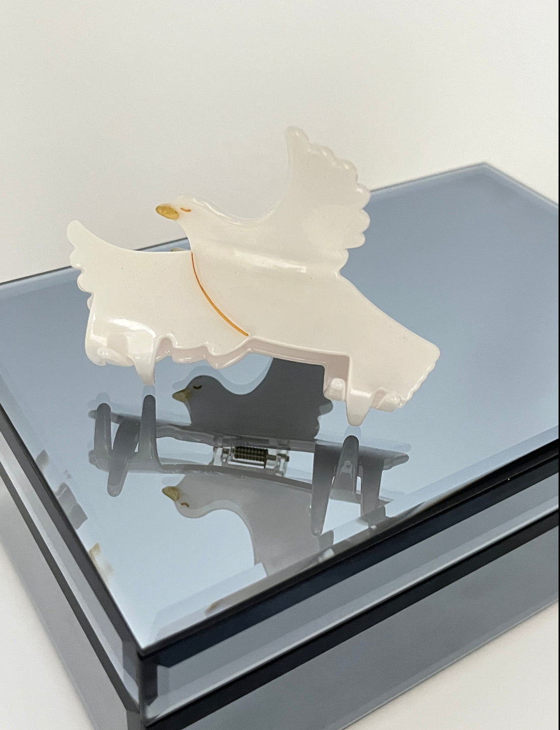 İTHAL KUŞ MODELLİ KEMİK MANDAL TOKA